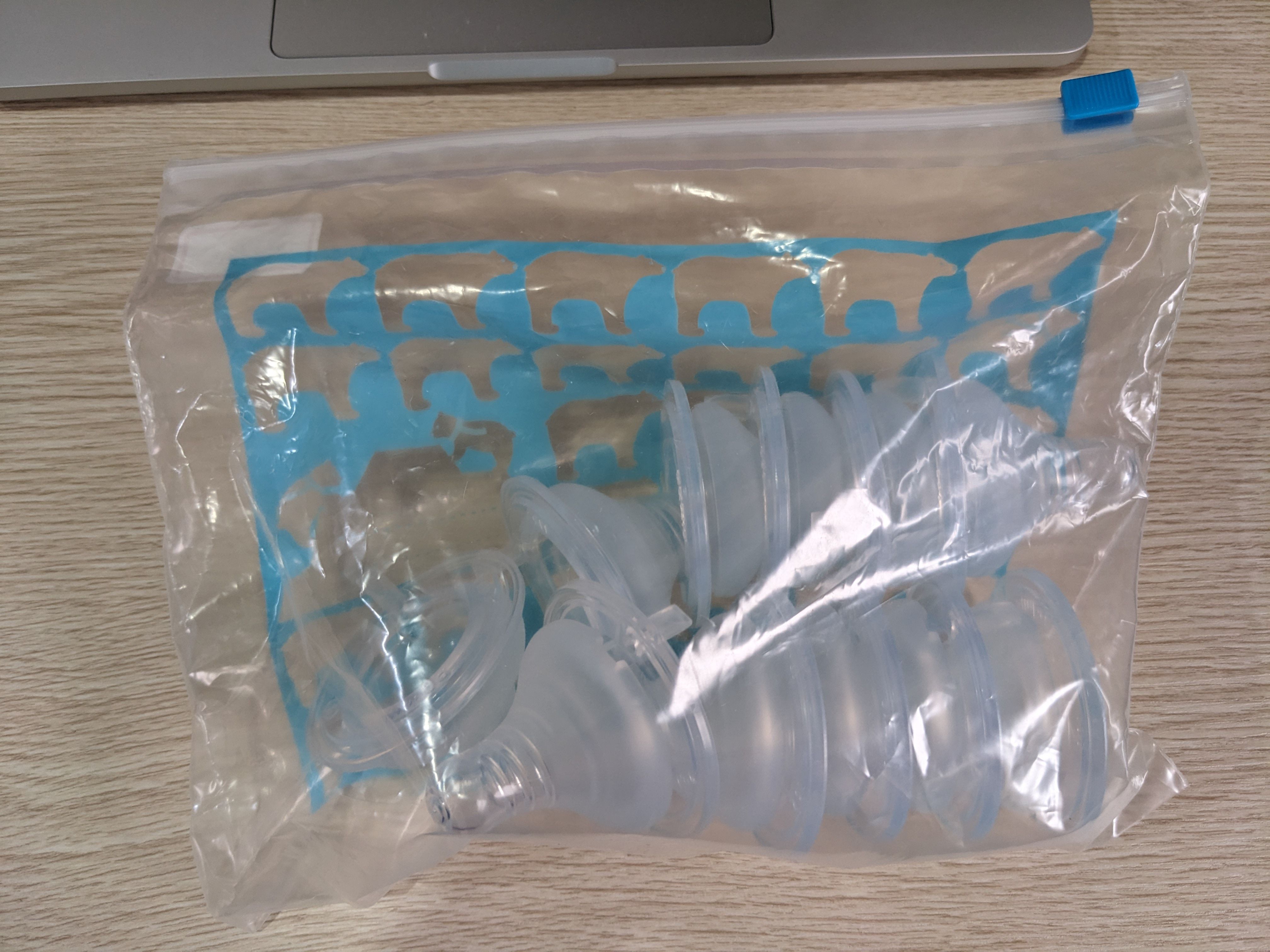 小獅王寬口圓孔奶嘴頭S