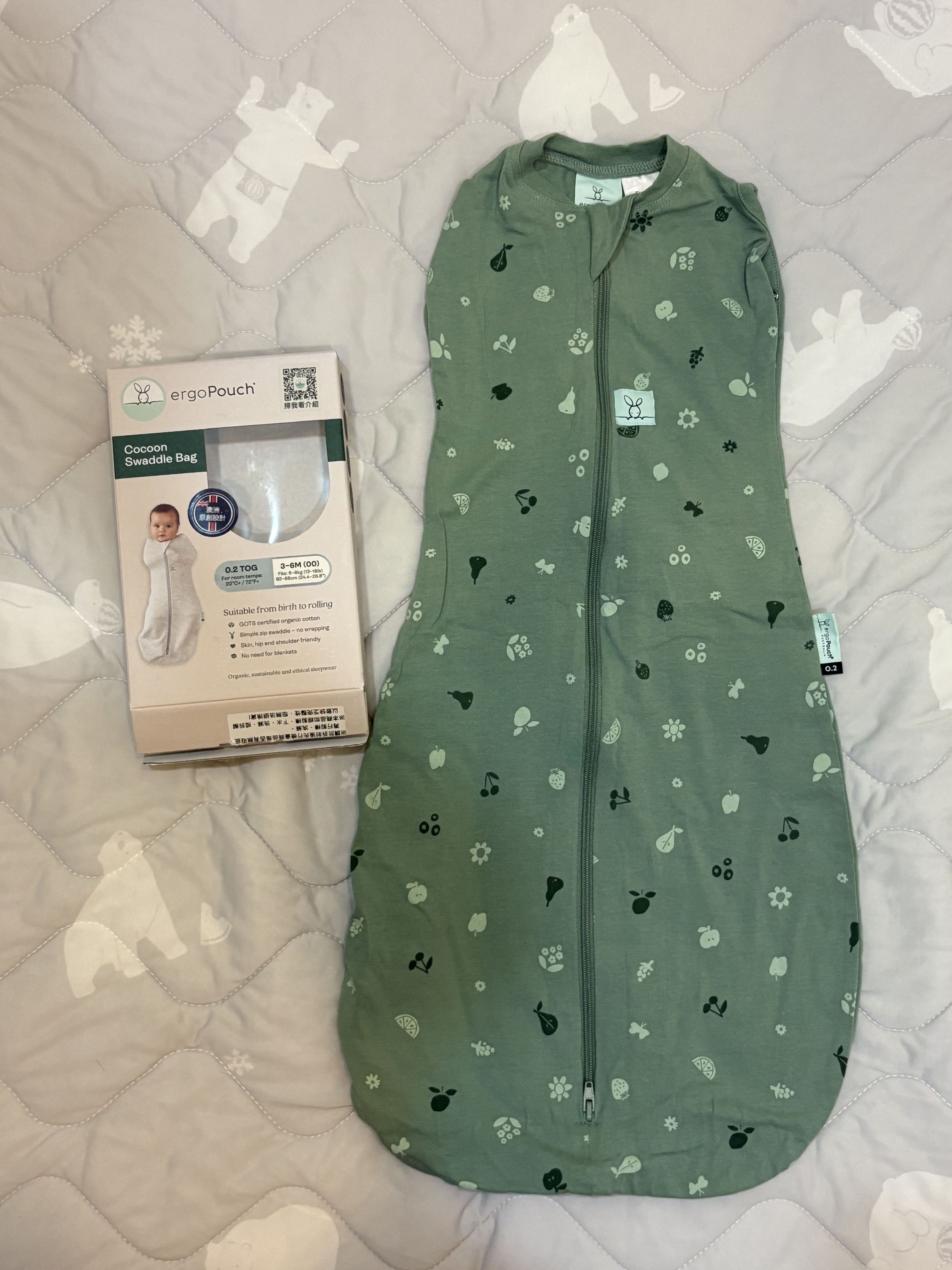 ergoPouch 包巾 （3-6m）