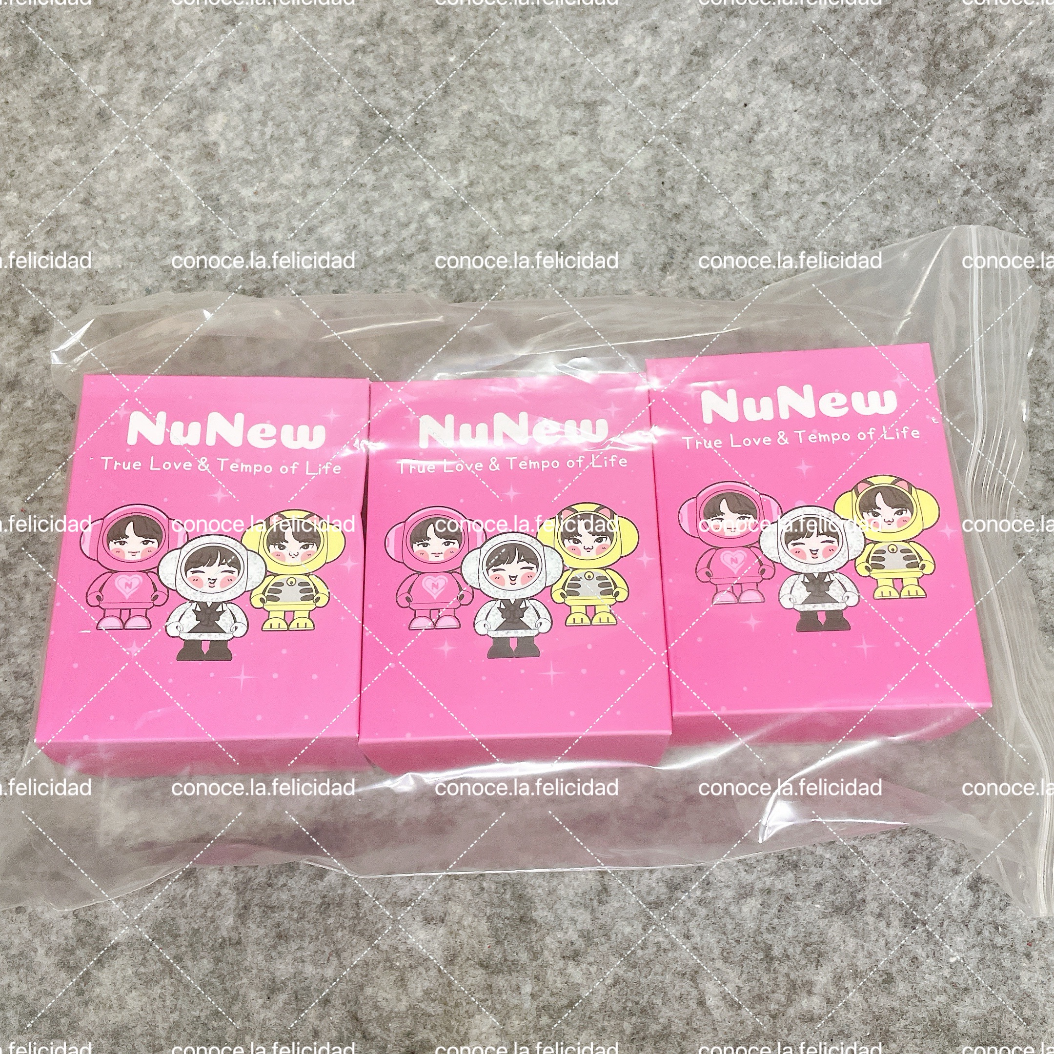 NuNew 公益公仔一組 不拆售