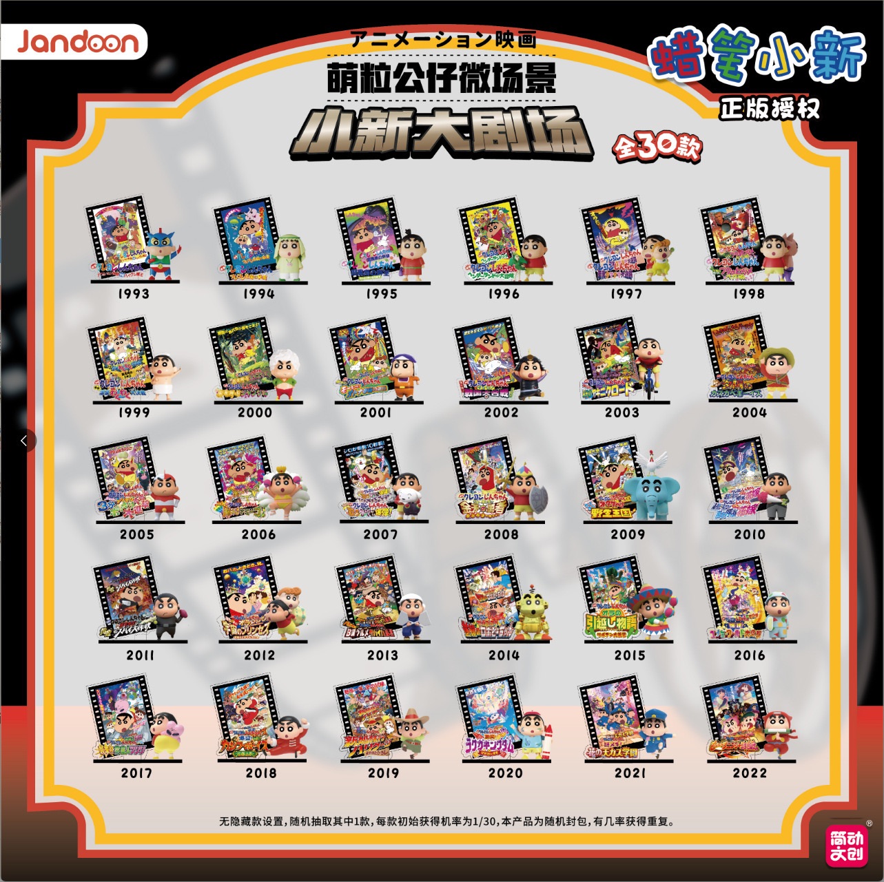 蠟筆小新劇場版萌粒+場景