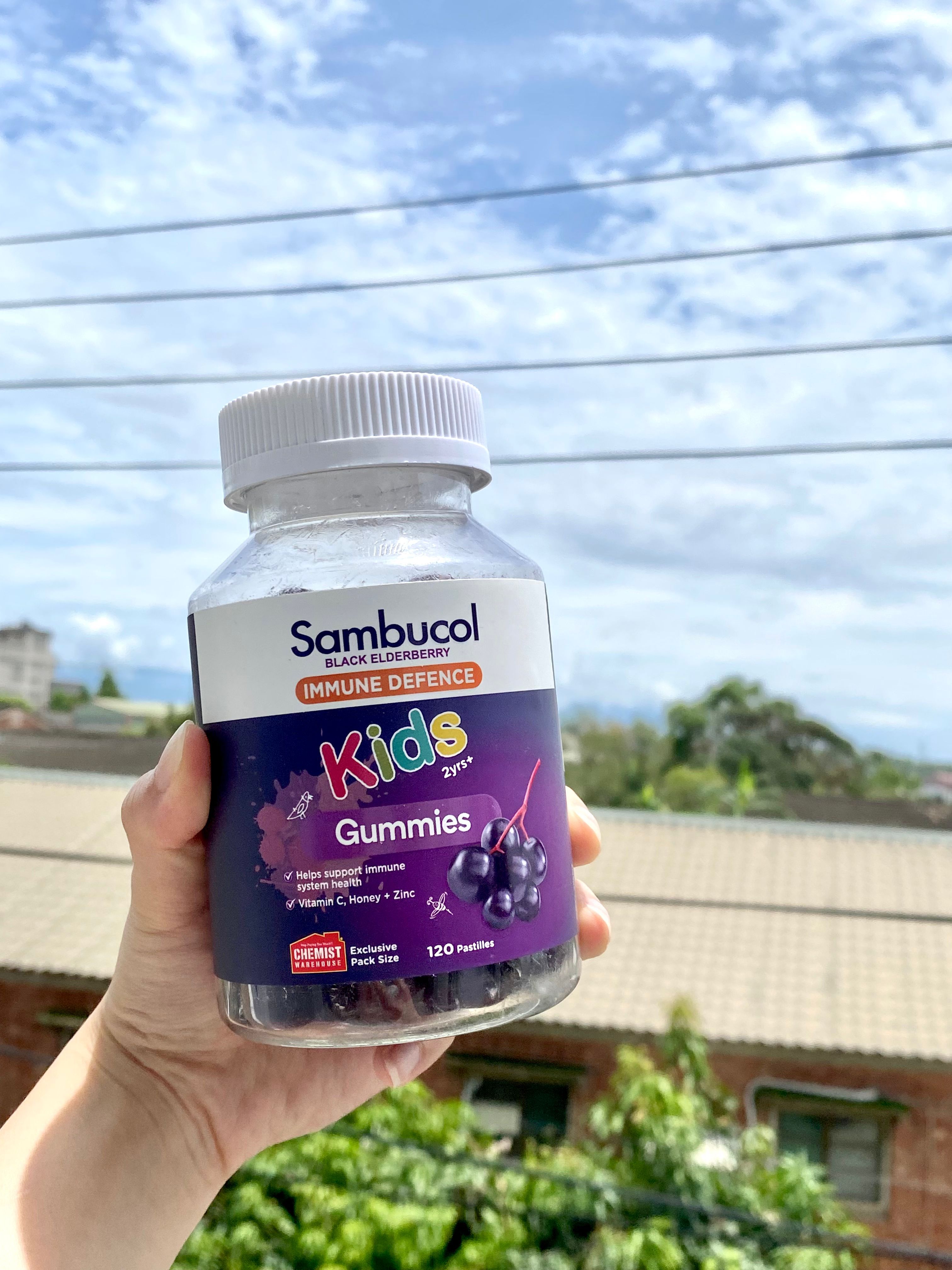 澳洲代購 澳洲商品 Sambucol 黑接骨木兒童軟糖 加強配方