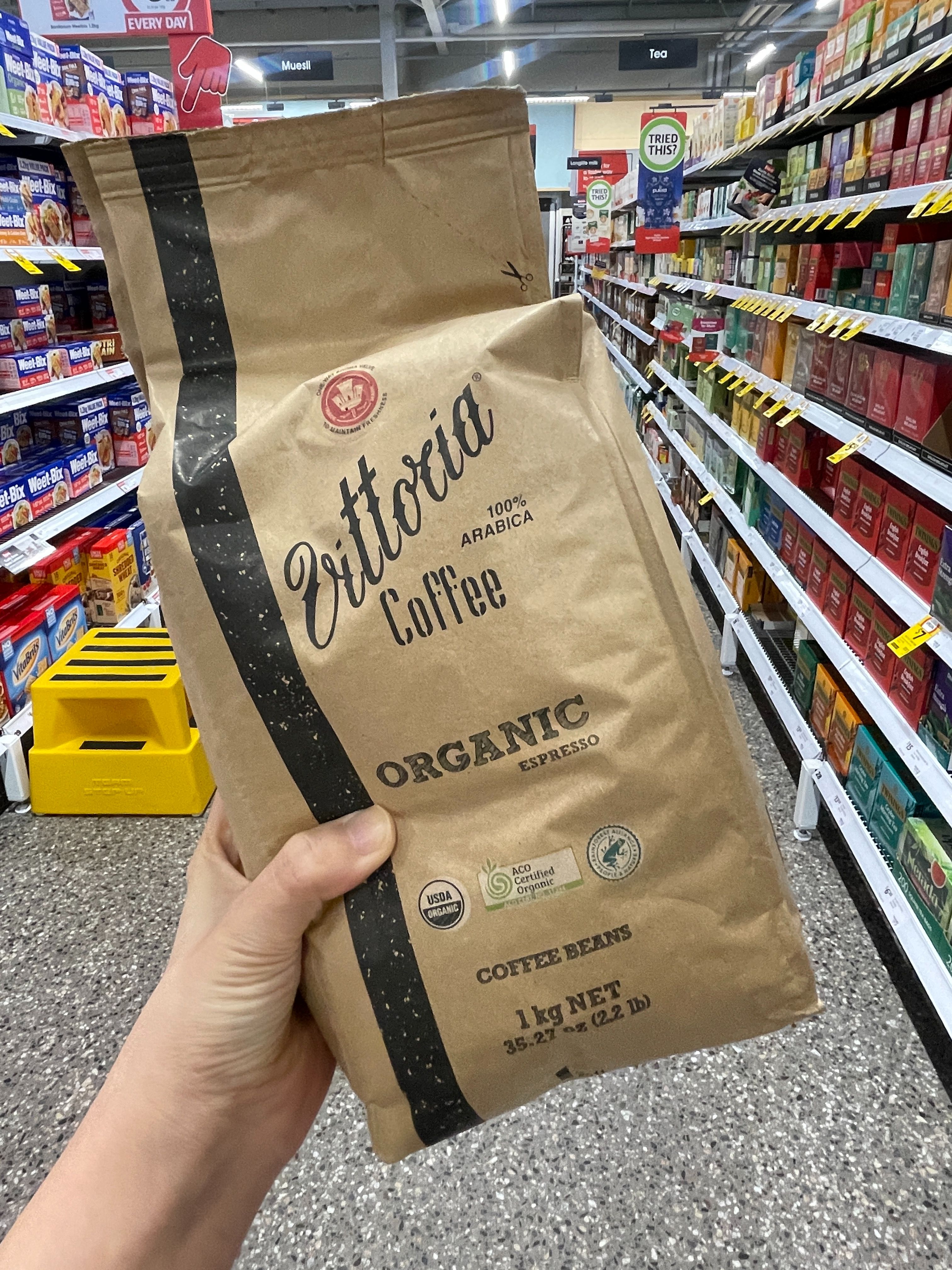 澳洲代購 澳洲商品 Vittoria  最大的 義式咖啡 品牌 有機 咖啡豆 濃縮咖啡