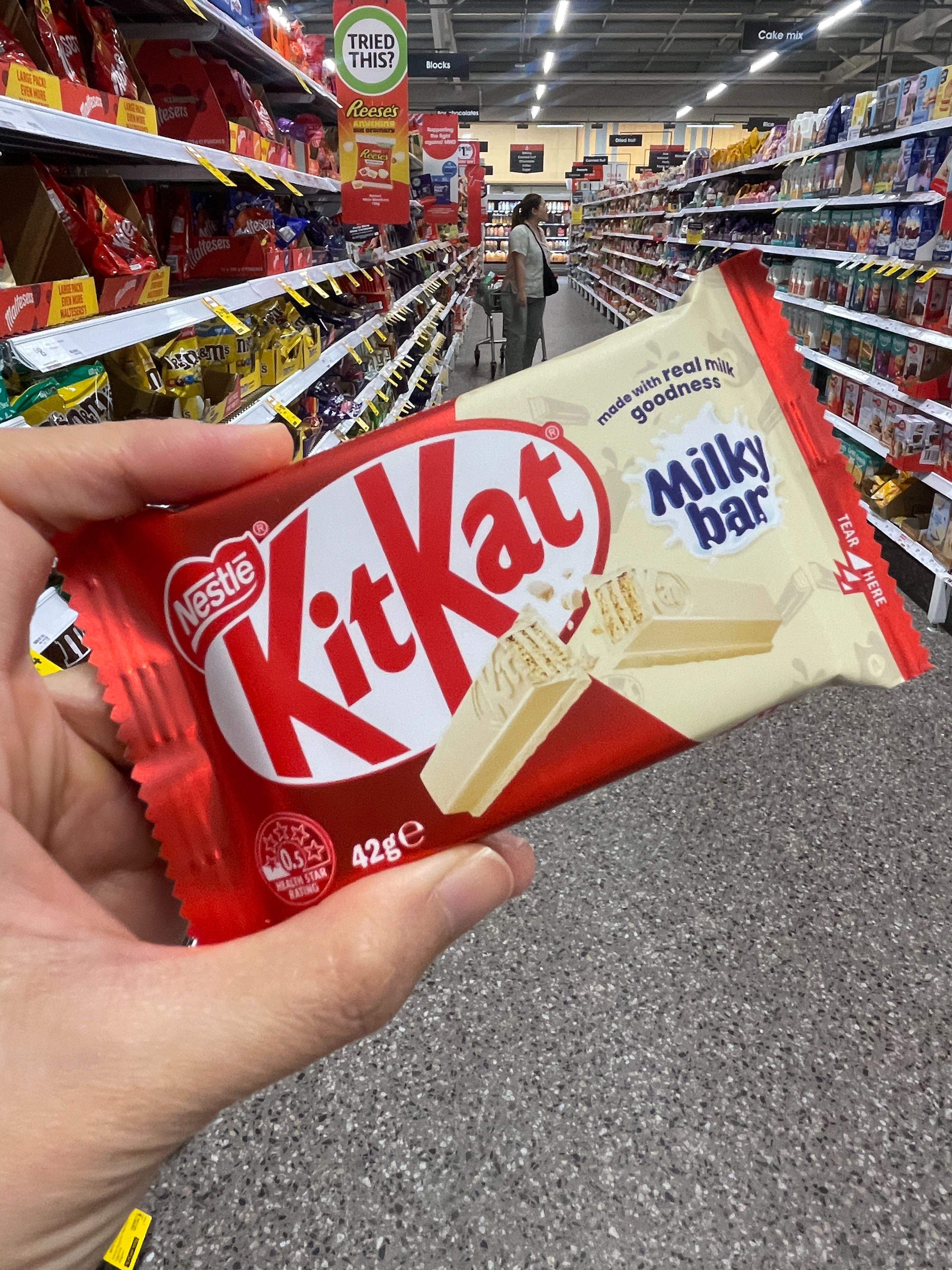 澳洲代購 澳洲商品 雀巢 KitKat巧克力餅乾｜威化餅 巧克力 餅乾 45g