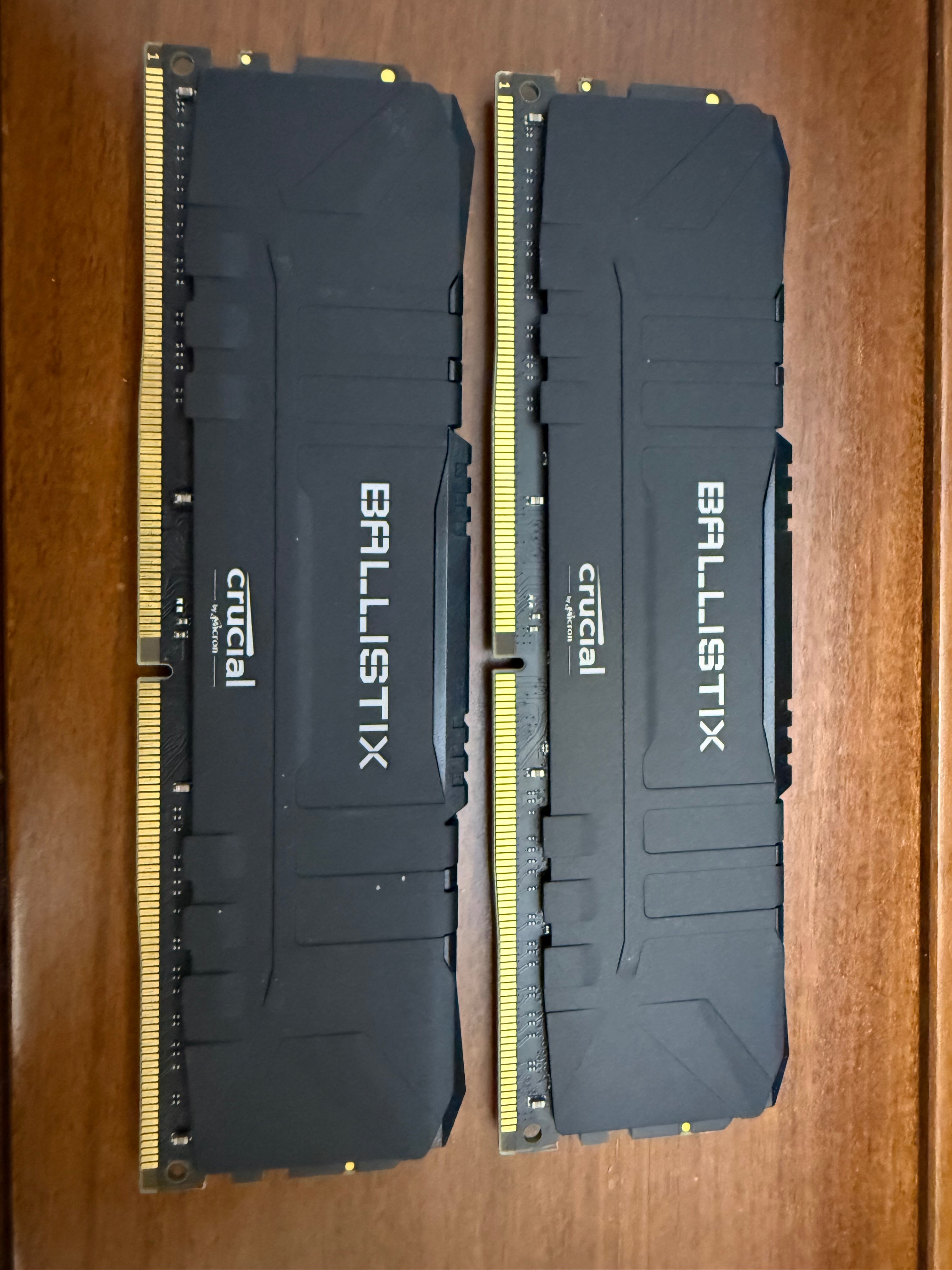 美光 Ballistix ddr4 3200 16gx2