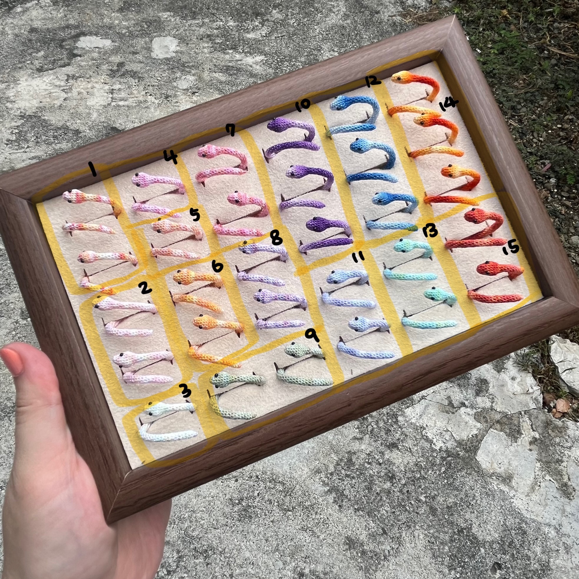 蛇蛇戒指💍（內有半硬銅絲可以凹成手圍）