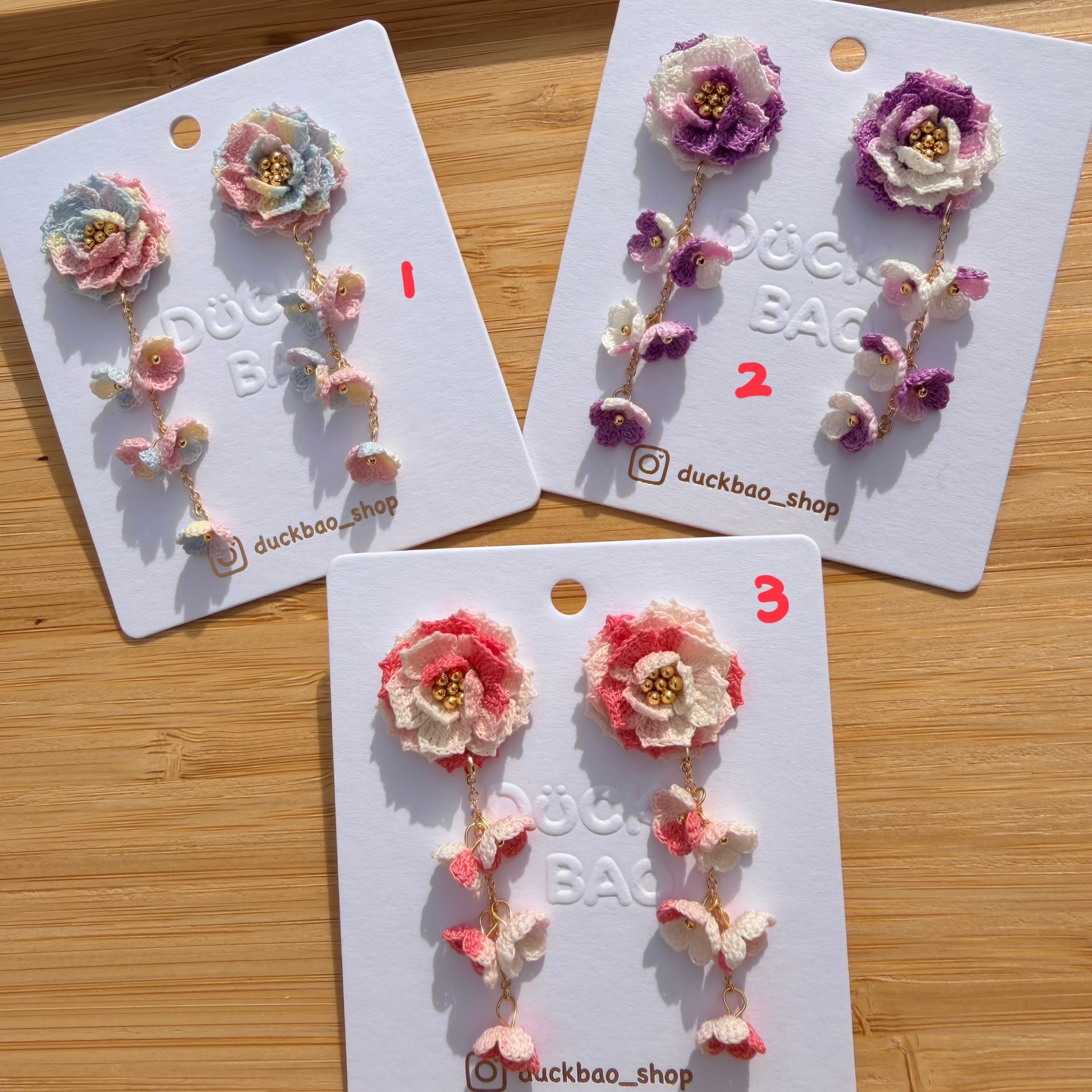 牡丹耳釘
