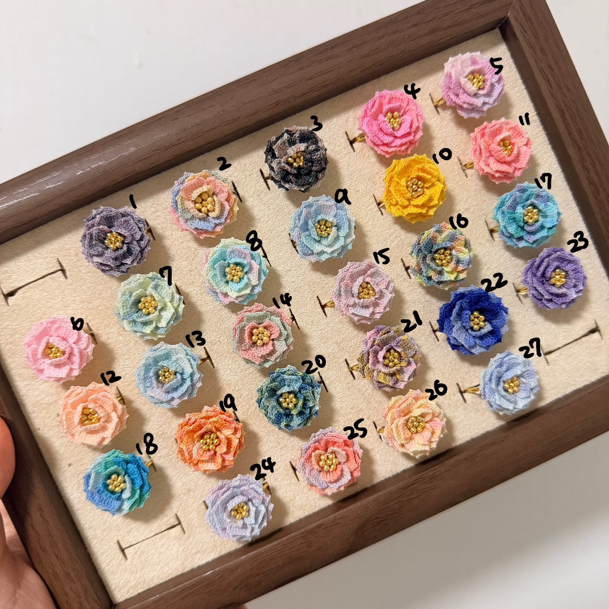 牡丹花戒指💍（不會旋轉）