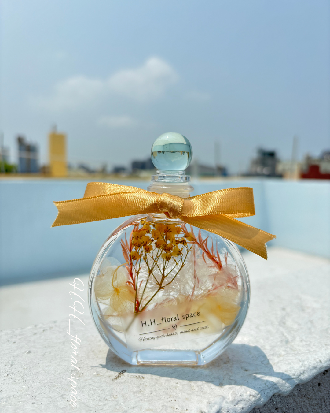 溫暖黃希望小樹浮游花