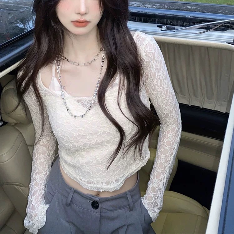 純慾｜蕾絲打底衫