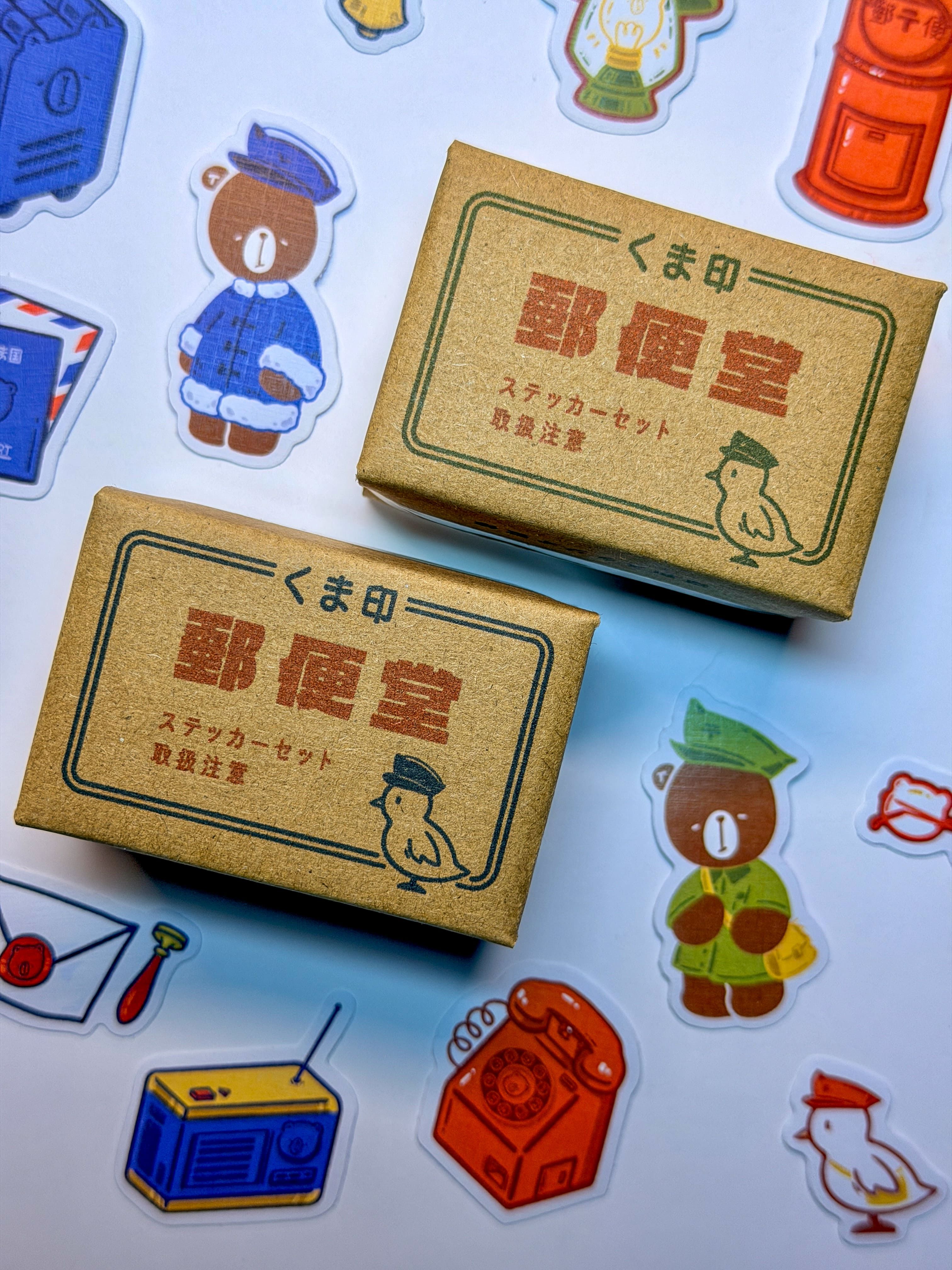 | 昭和郵便堂 | 快遞盒貼紙-兩款