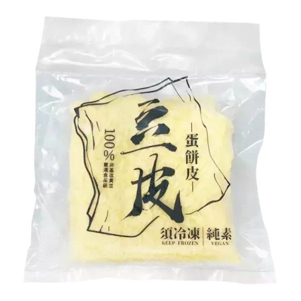 本家生機豆皮蛋餅皮