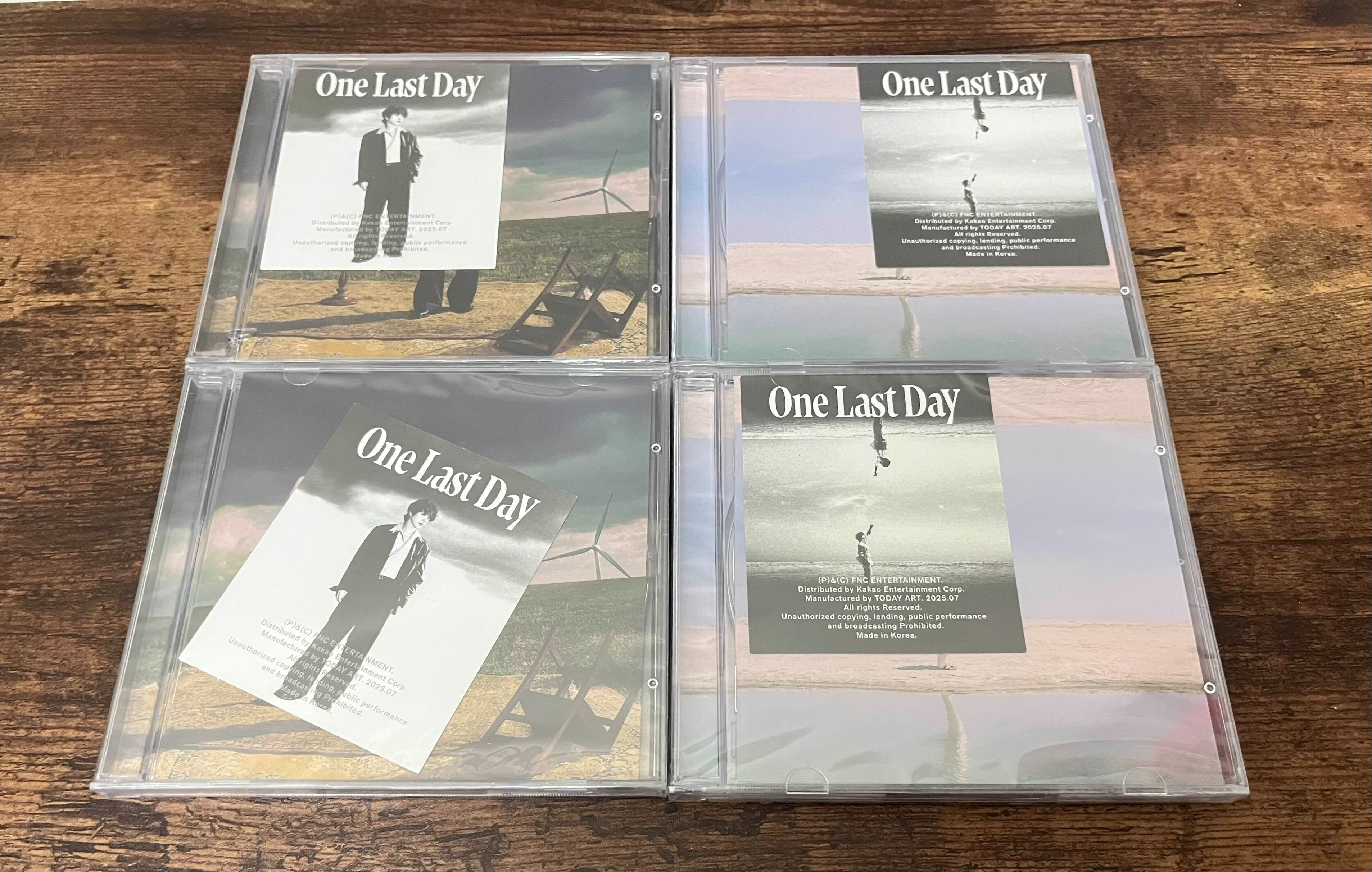 容和 solo 專（One Last Day） JC版（全新未拆）