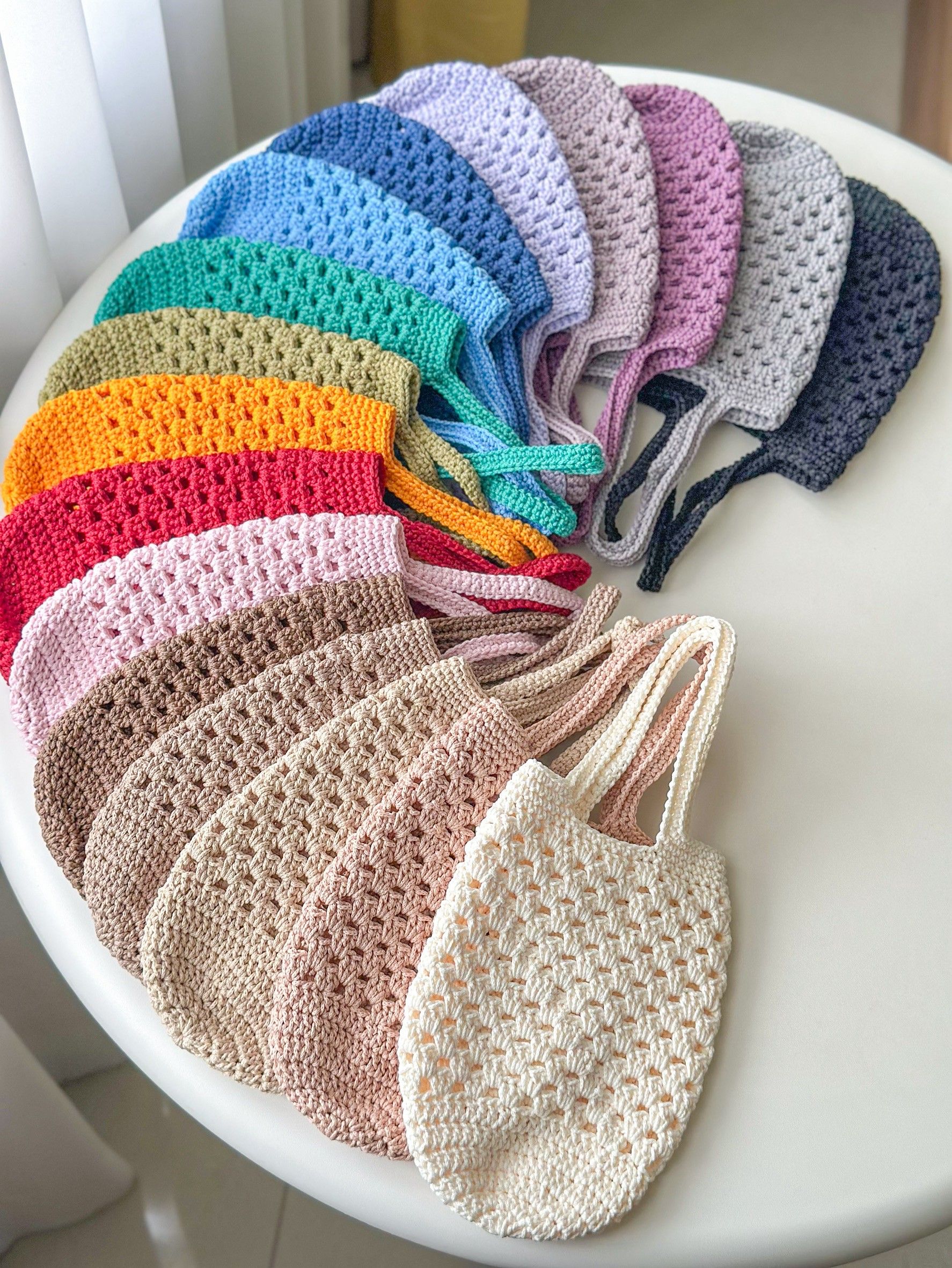 花磚 編織飲料提袋 飲料提袋 手工編織 環保提袋 飲料杯套 毛線提袋 冰霸杯提袋