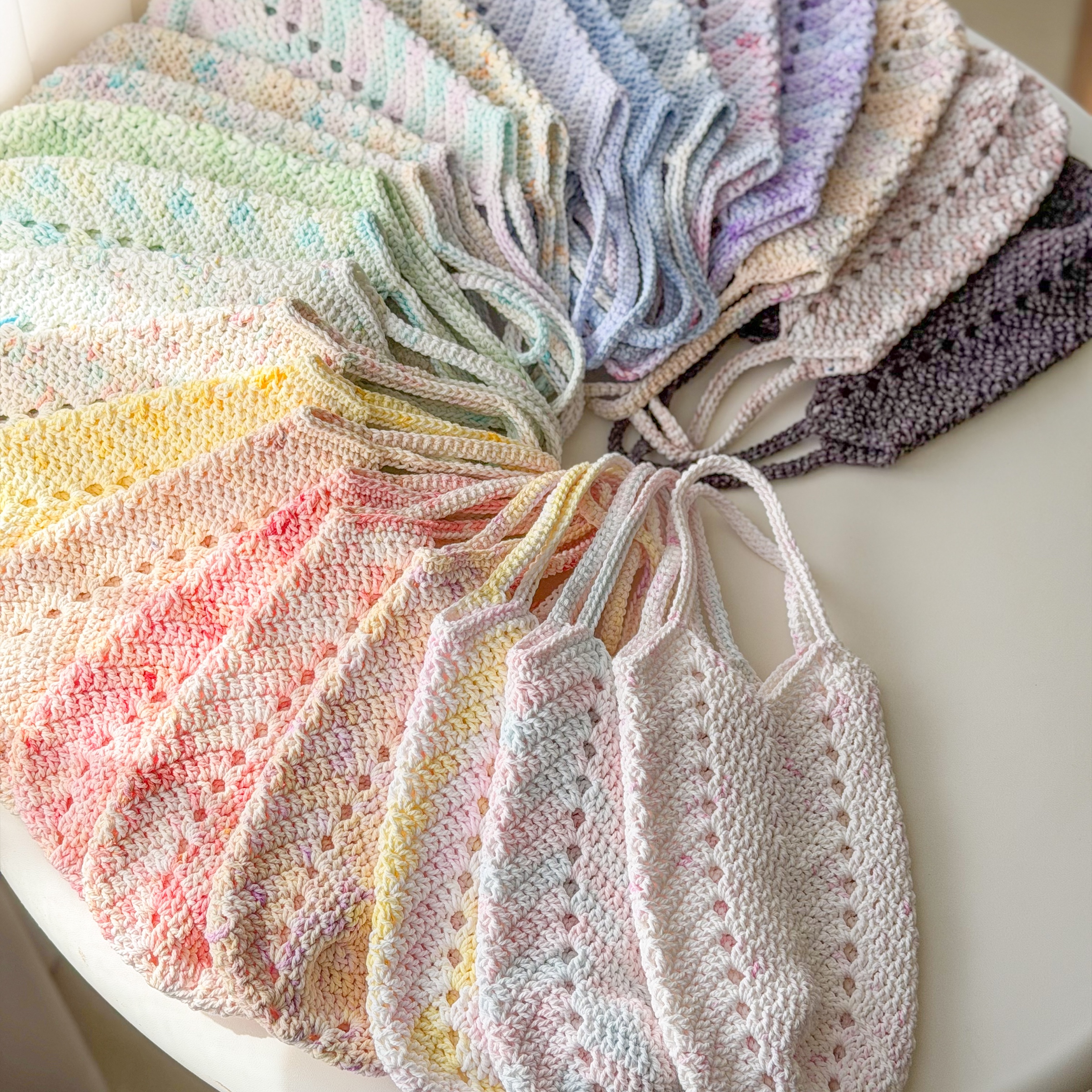 手染樂園菜籃子 編織飲料提袋 飲料提袋 手工編織 環保提袋 飲料杯套 毛線提袋 冰霸杯提袋