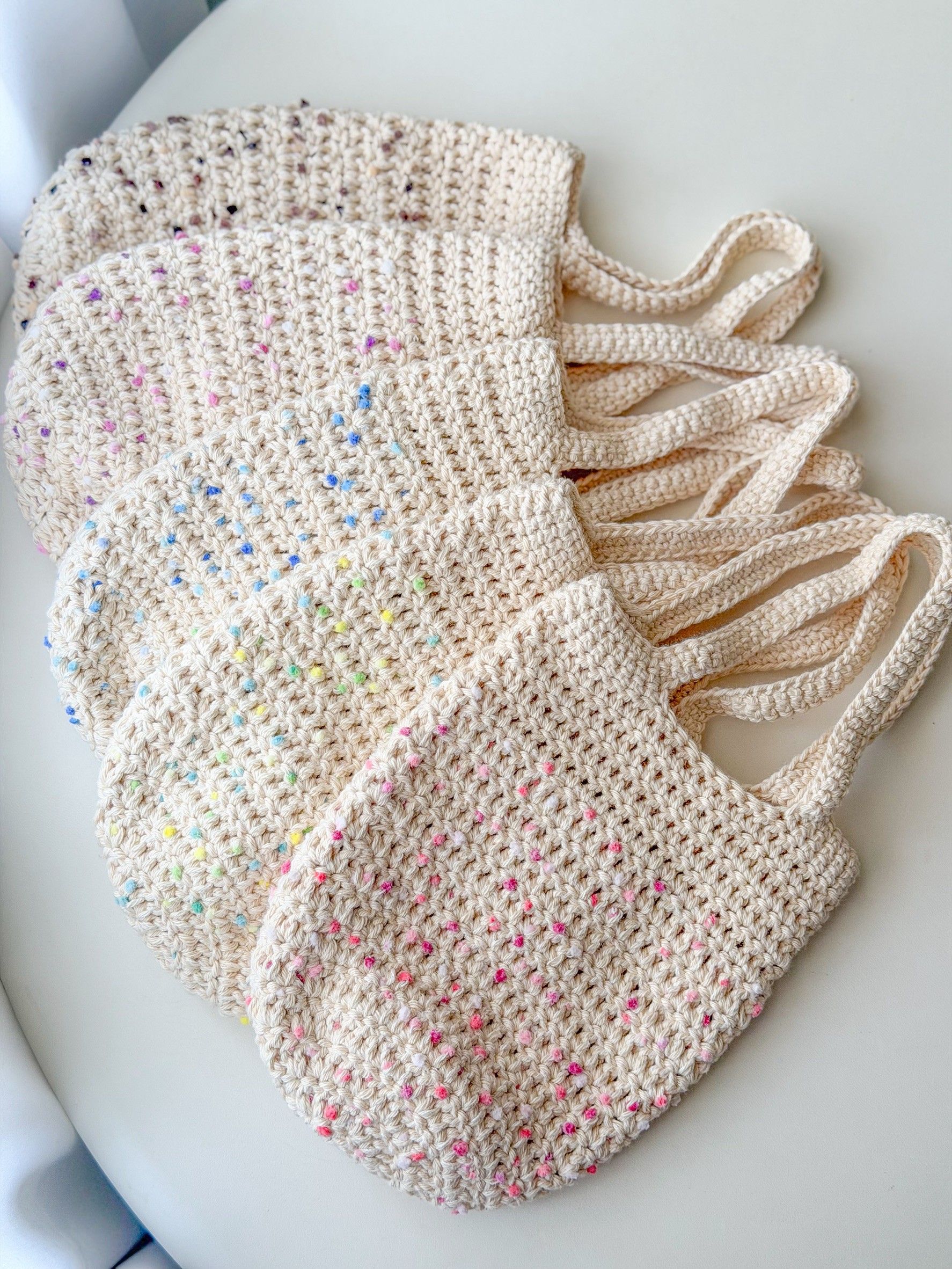 繽紛球球 編織飲料提袋 飲料提袋 手工編織 環保提袋 飲料杯套 毛線提袋 冰霸杯提袋