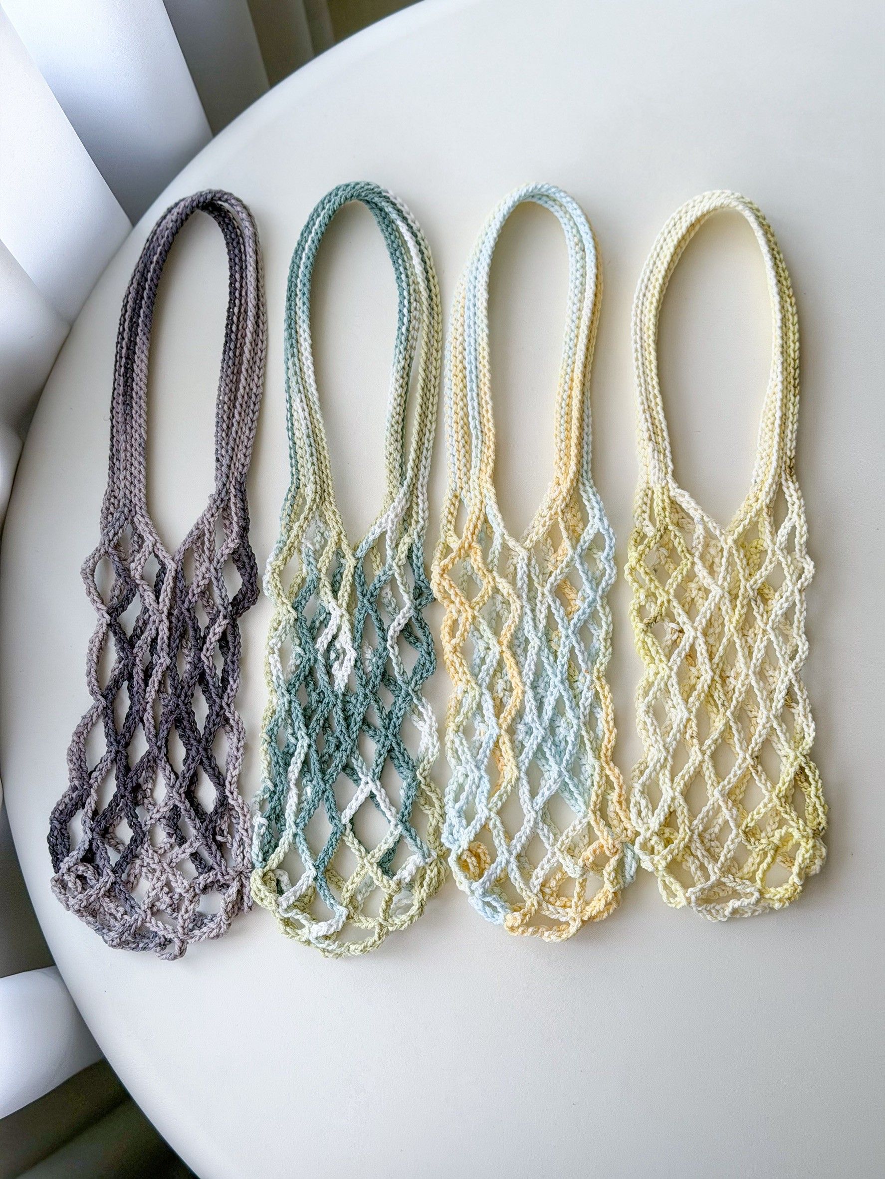 手染樂園2.0 編織飲料提袋 飲料提袋 手工編織 環保提袋 飲料杯套 毛線提袋 冰霸杯提袋