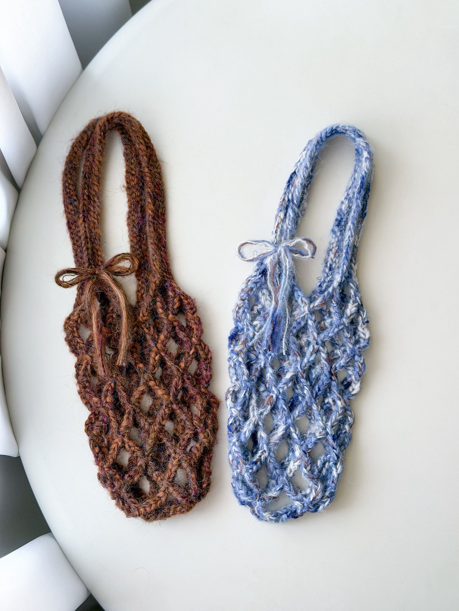 嘉年華 飲料提袋 手工編織 編織飲料提袋 環保提袋 飲料杯套 毛線提袋 冰霸杯提袋