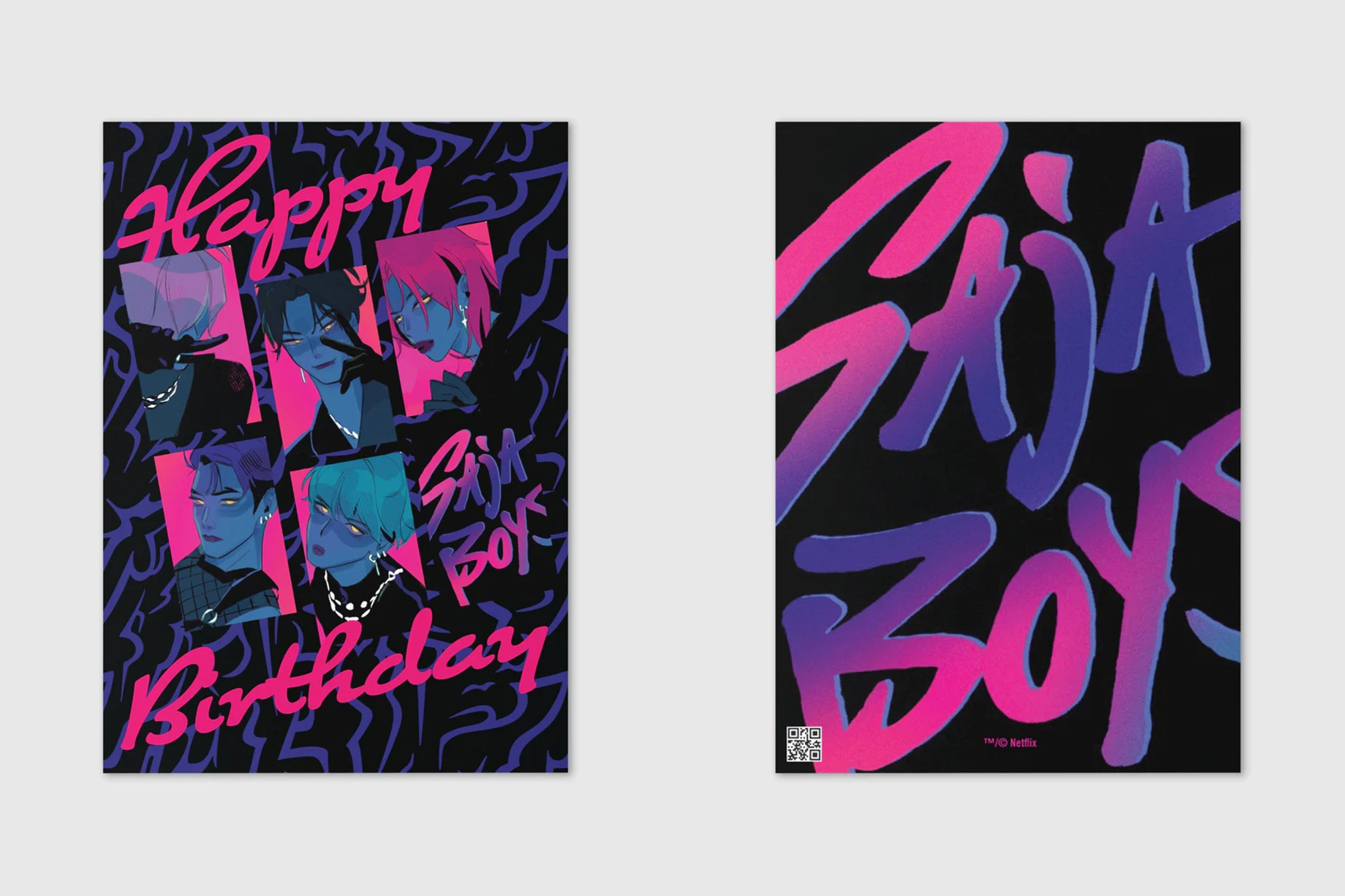 卡片 一組兩張 兩種尺寸