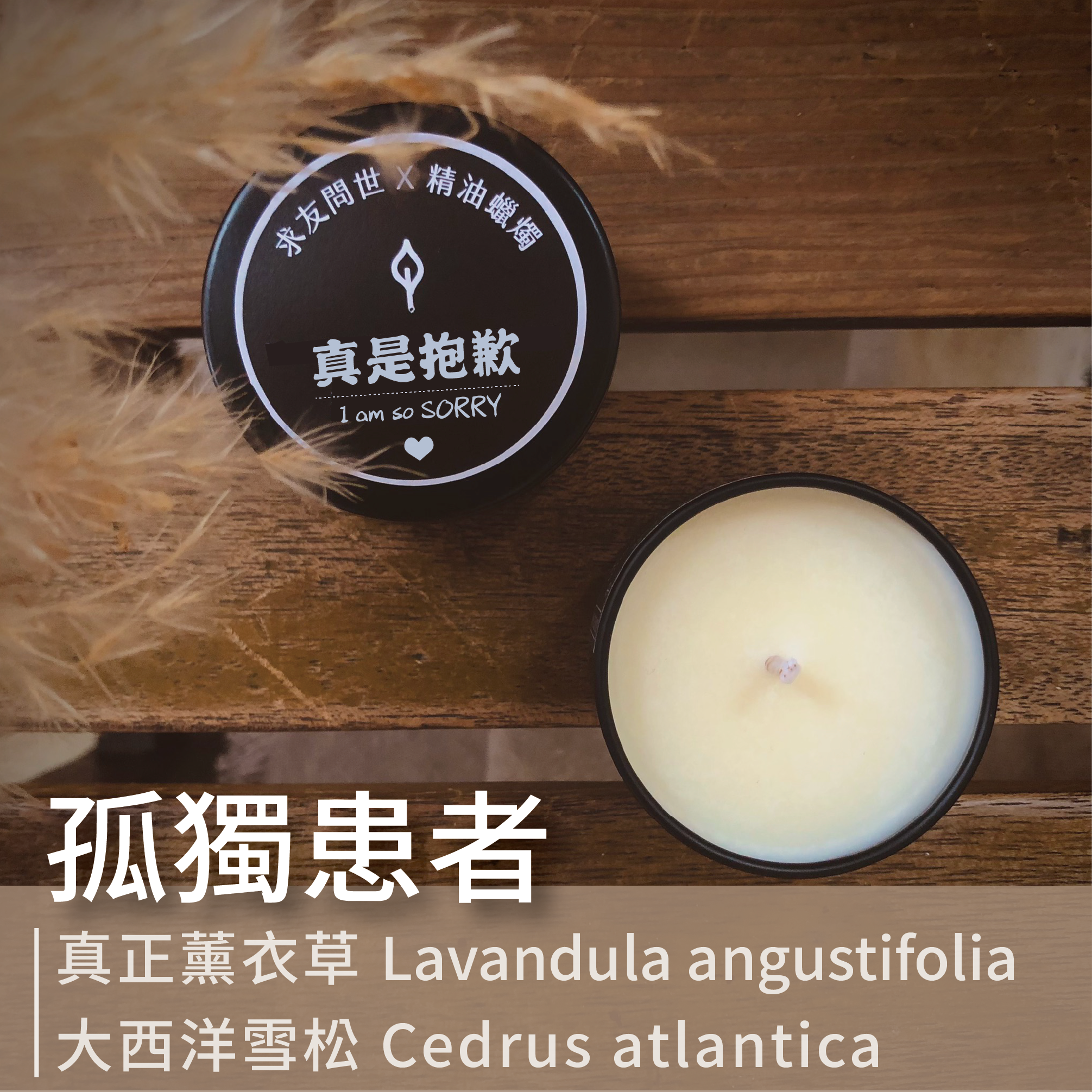 孤獨患者｜薰衣草 X 雪松