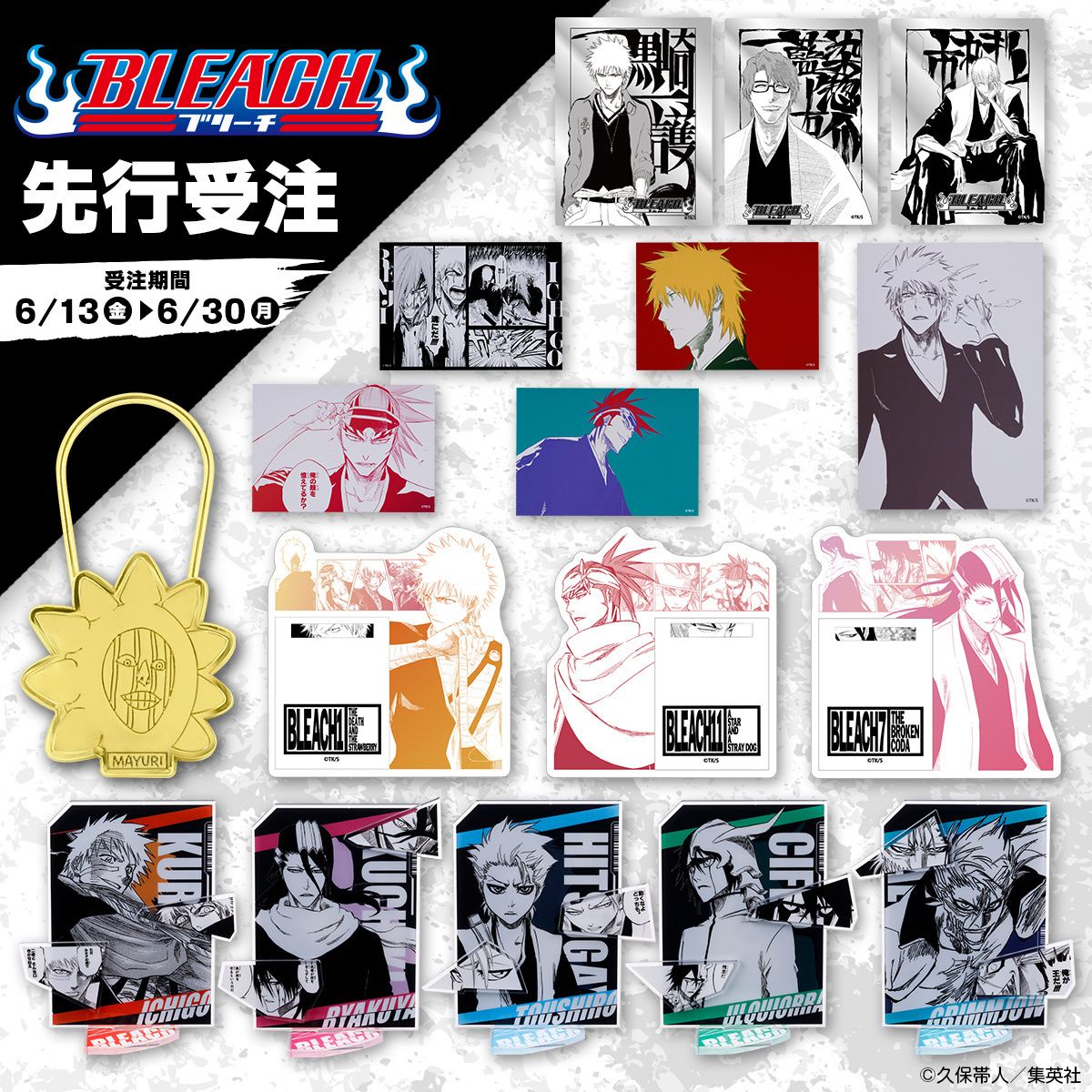 1105 BLEACH 集英社 0613 新品_