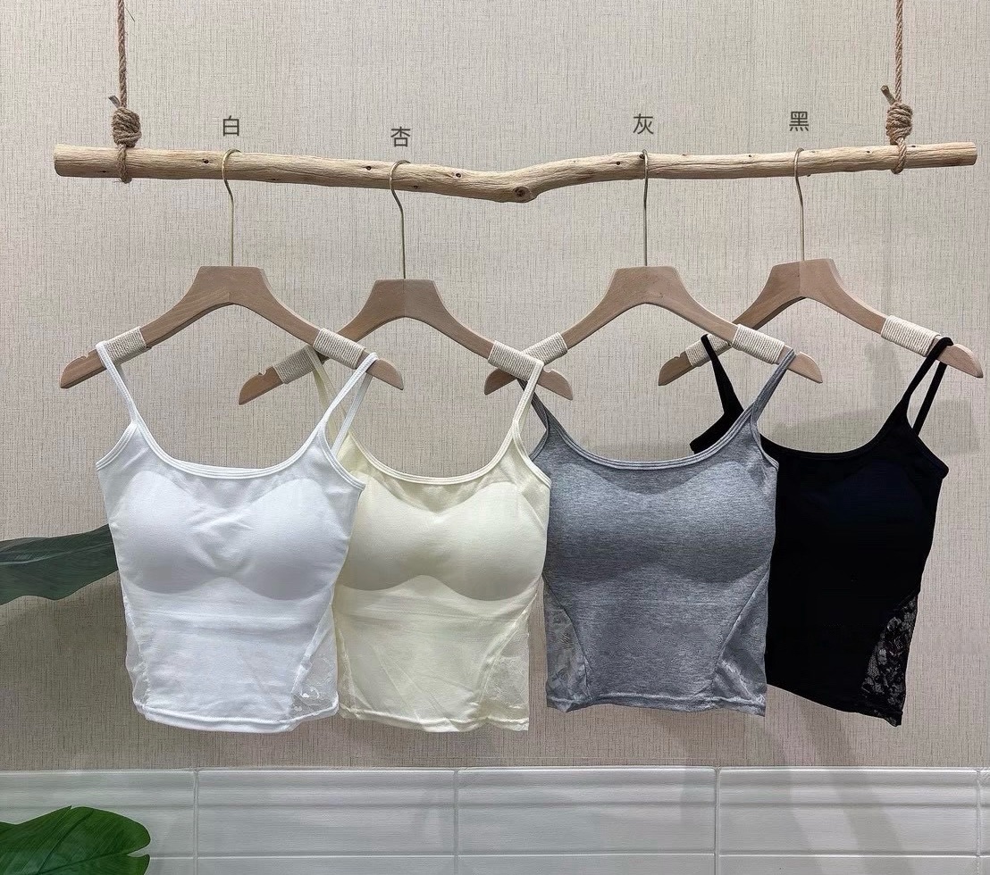 側邊蕾絲固定杯BRATOP