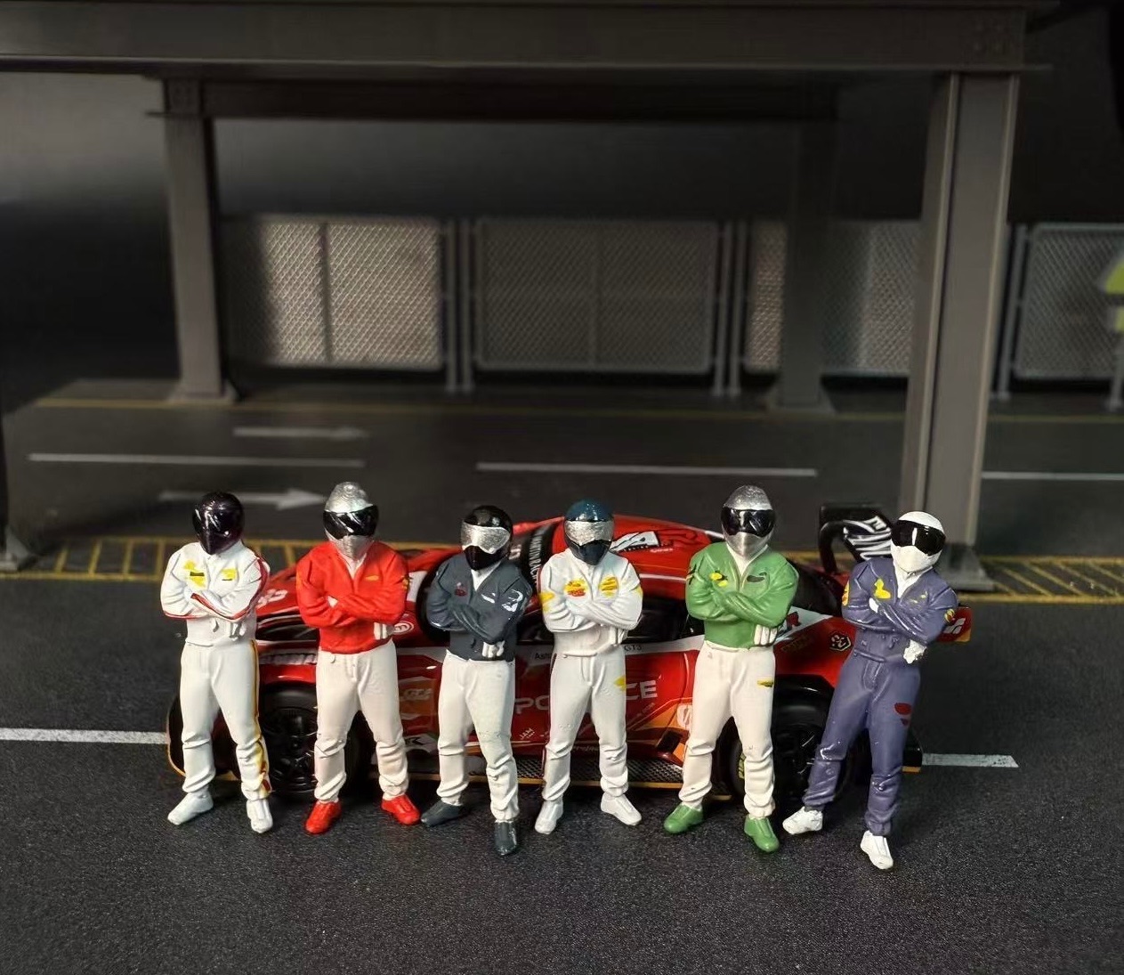 F1賽車手 1/64 人偶