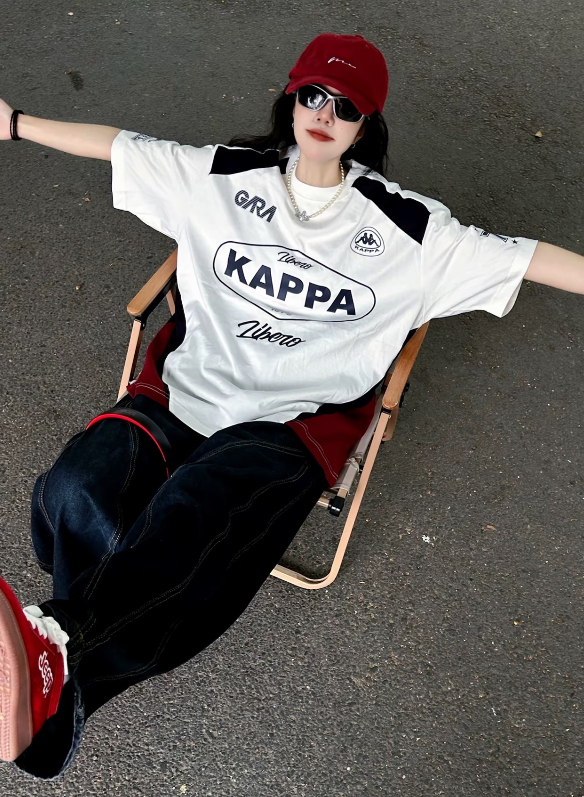 預購 kappa美式賽車風短T