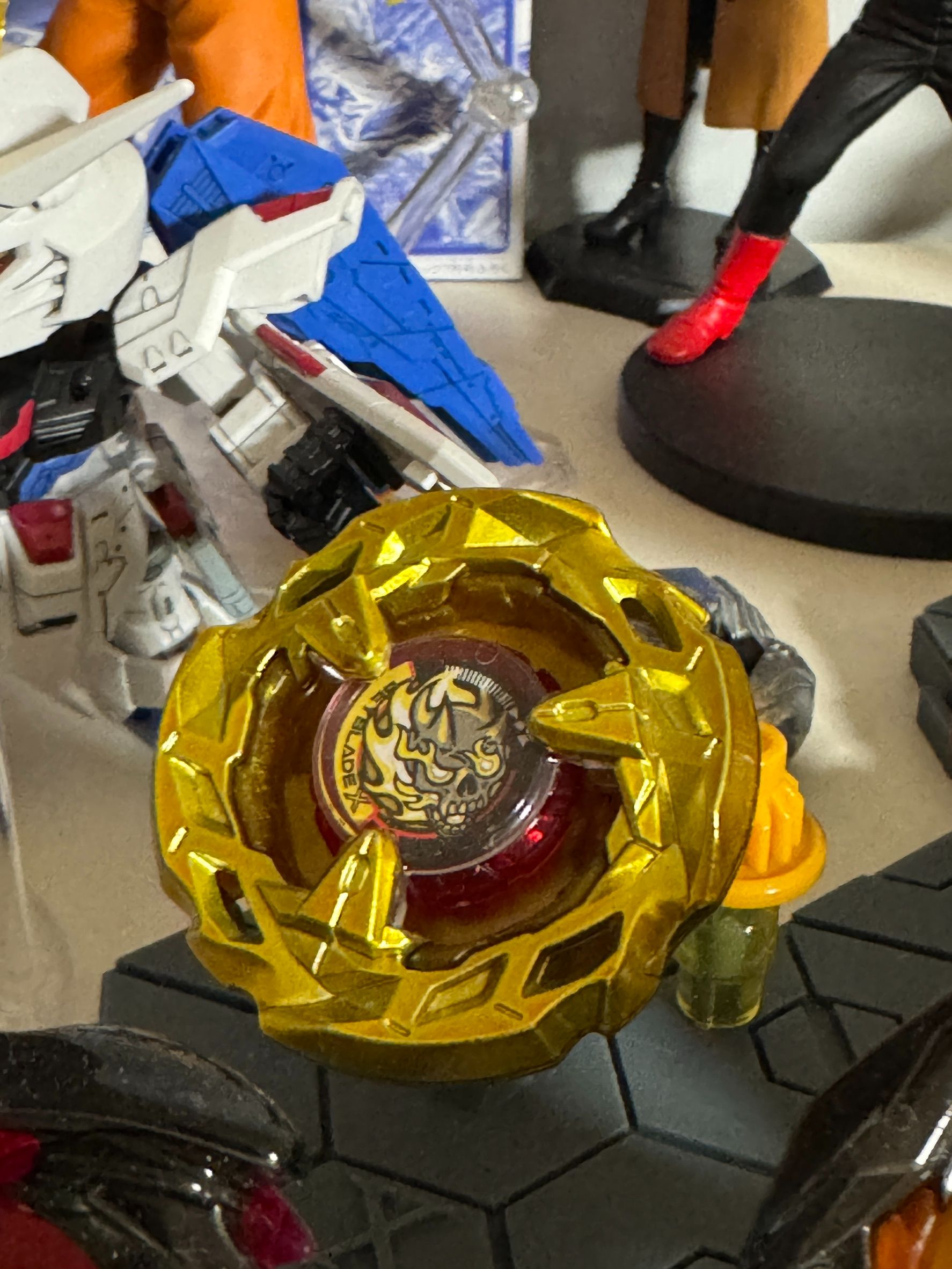 惡魔紅蓮燦金 僅拆擺 有盒無QR