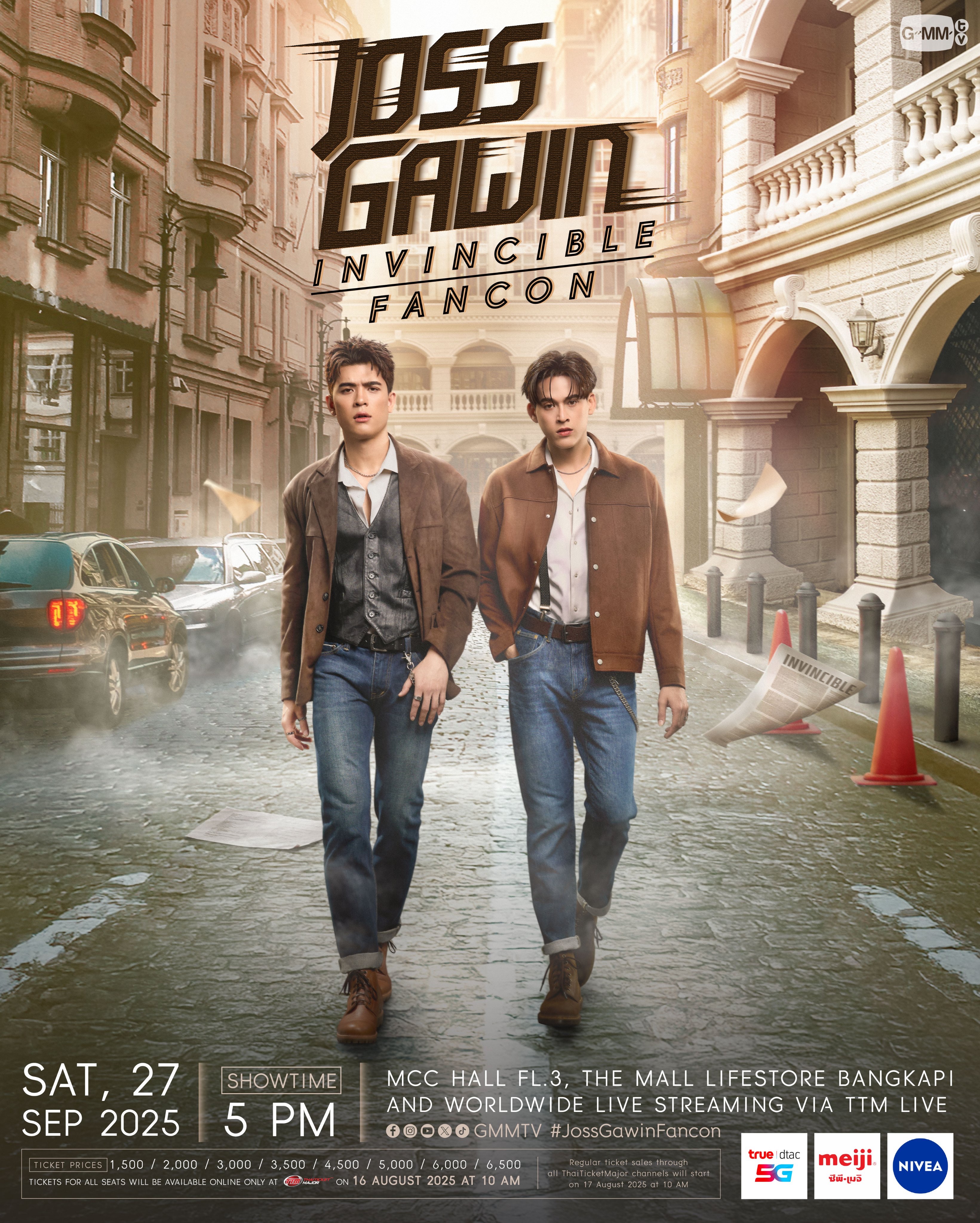 JossGawin Fancon 親簽海報