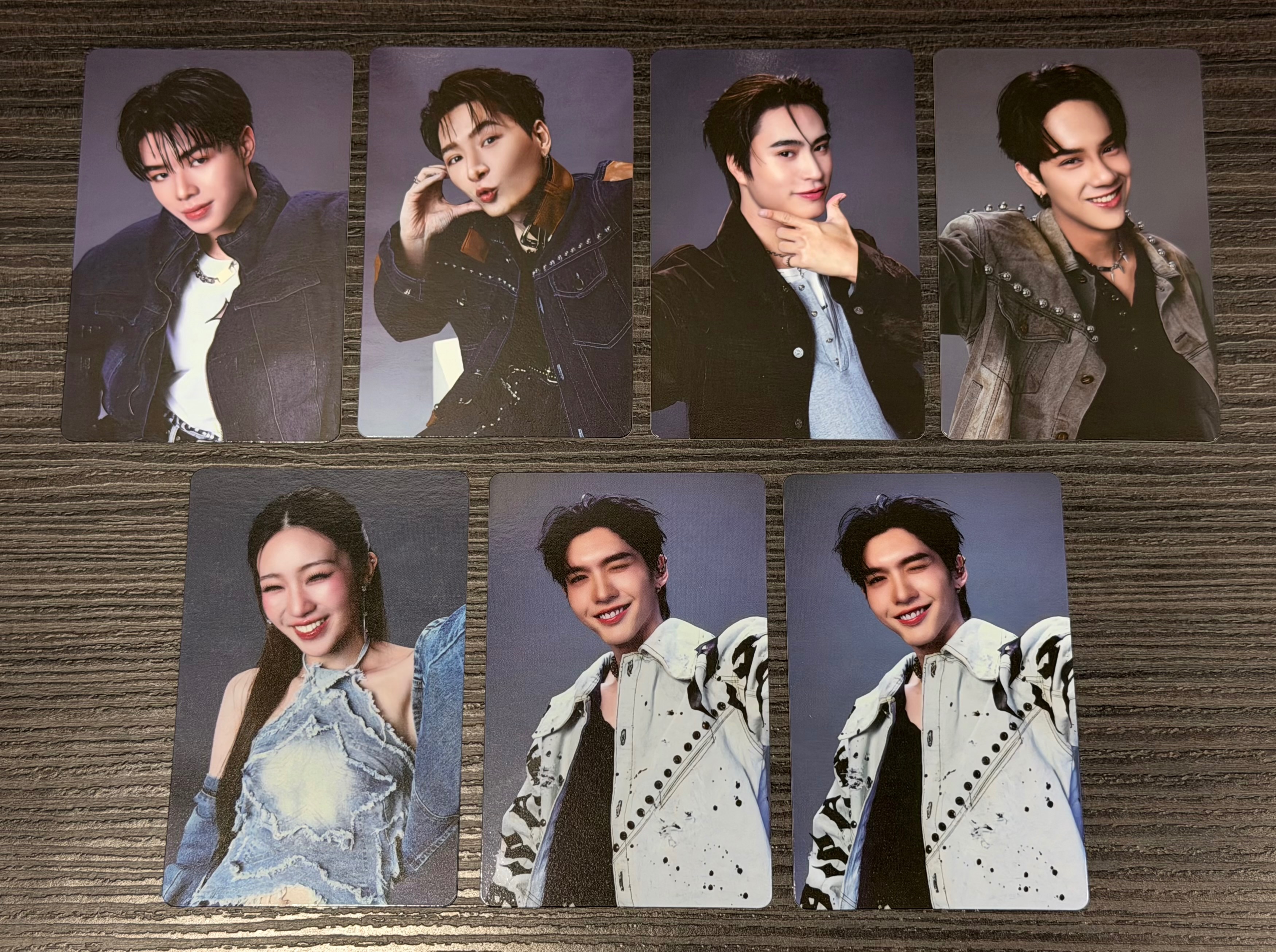 RISER小卡7張一組（含Gemini， Aou）