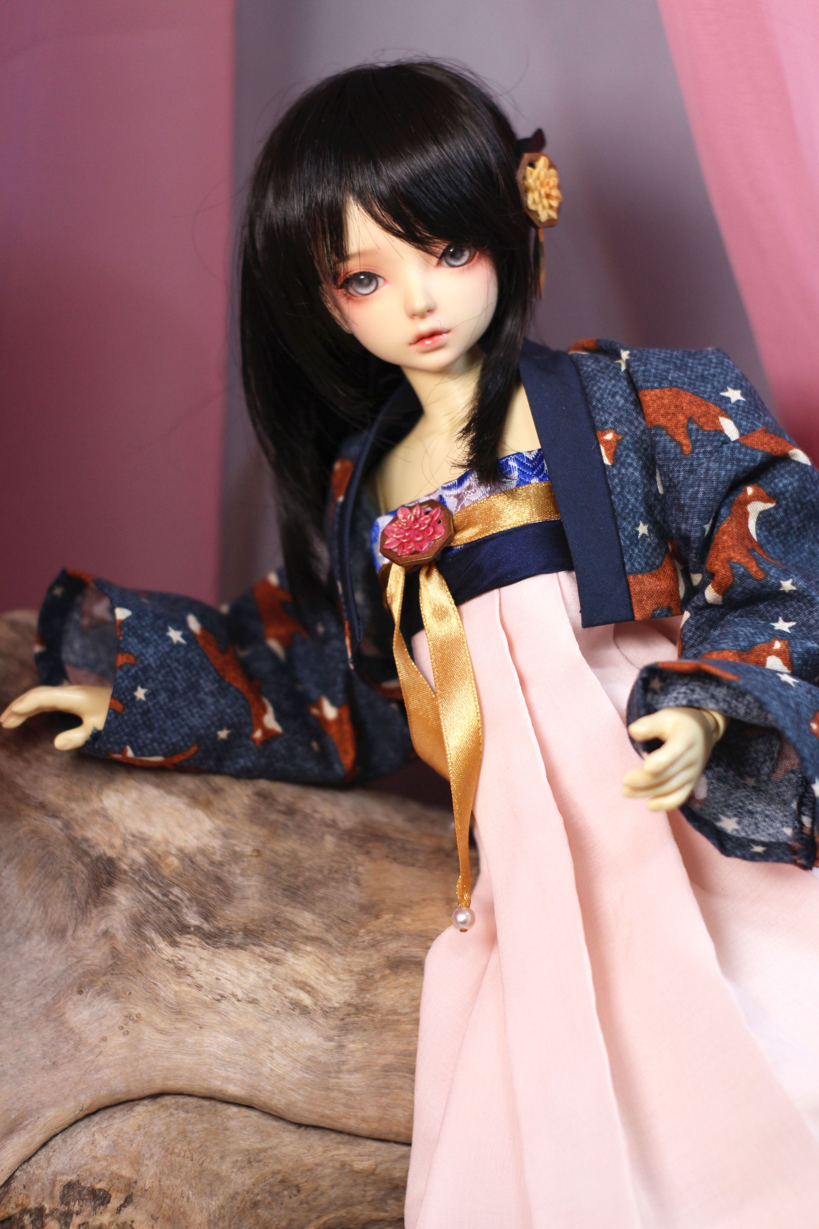 BJD四分、MSD、MDD 法門寺小狐狸_漢元素套裝