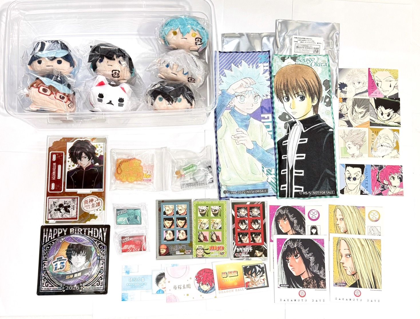 火影 失憶投捕 海賊 防風少年 銀魂 坂本日常 魔女守護者 獵人