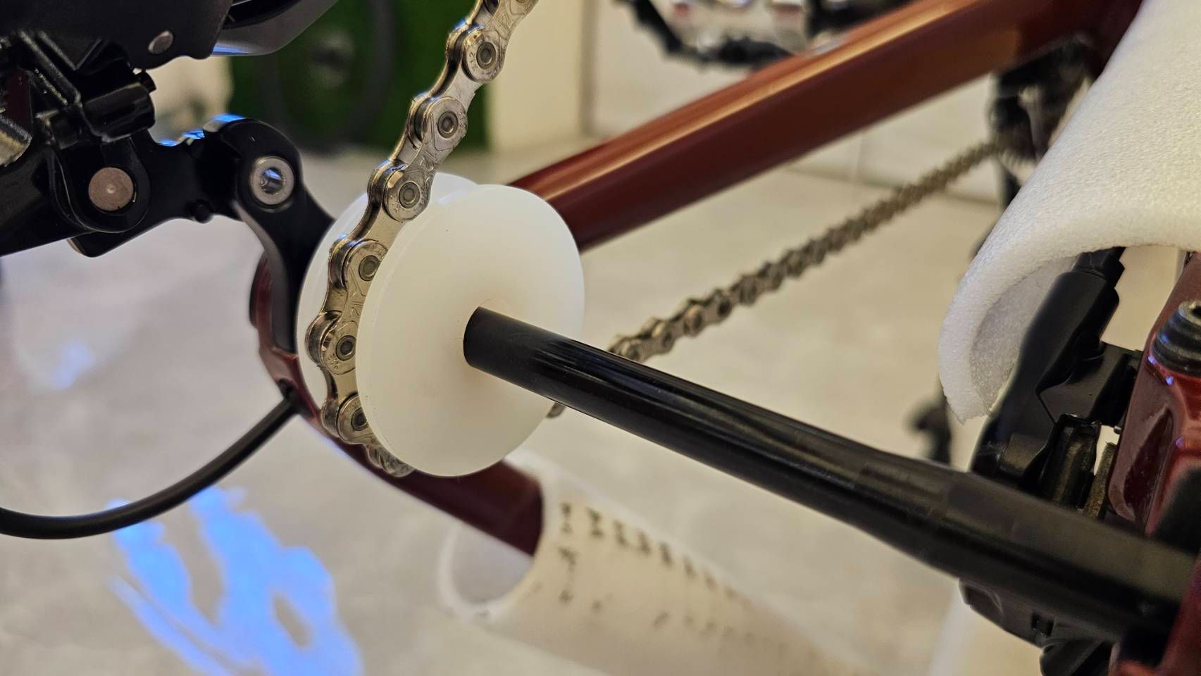 12mm貫通軸用虛擬飛輪固定器