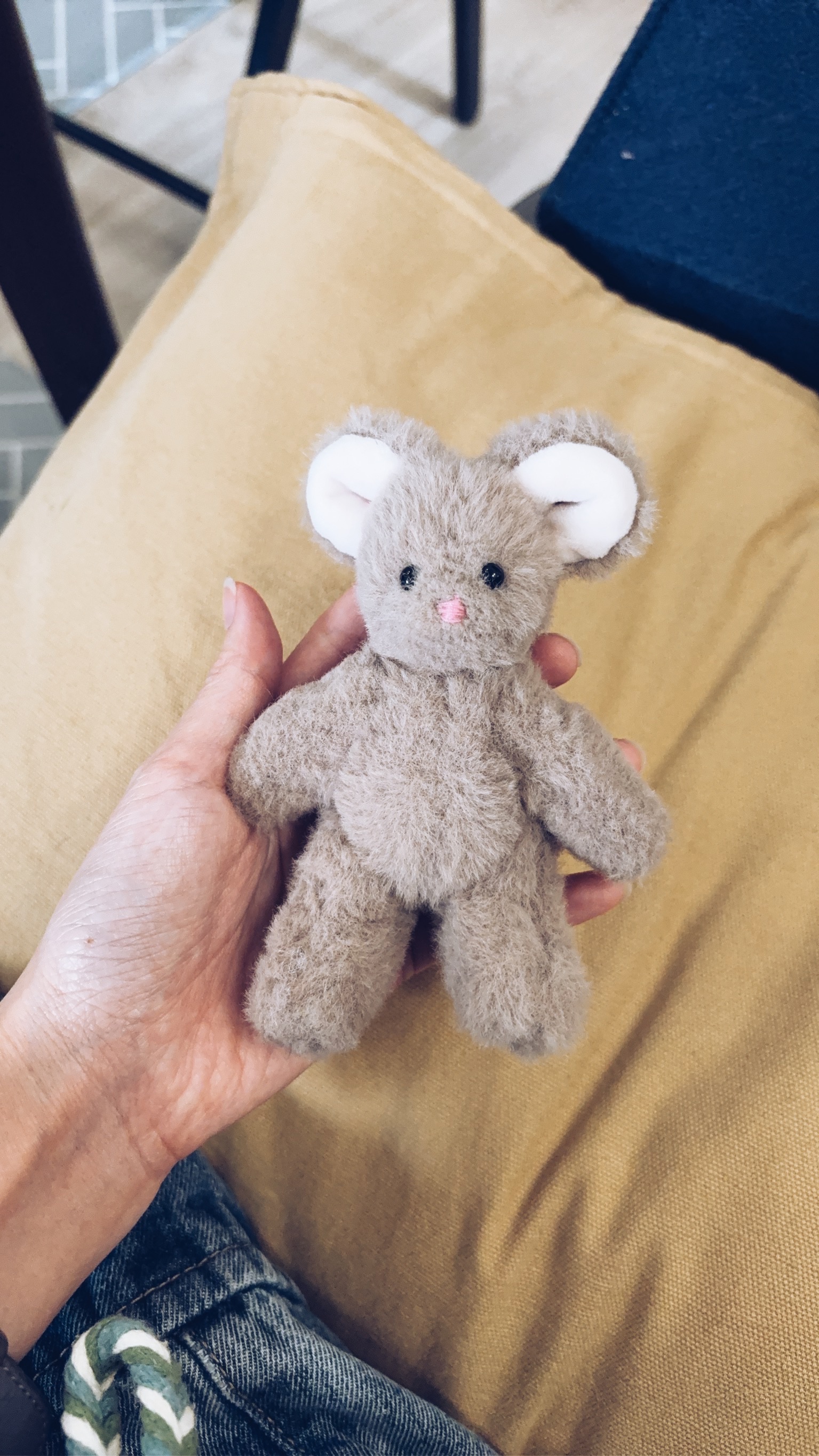 手縫小鼠布偶🐭