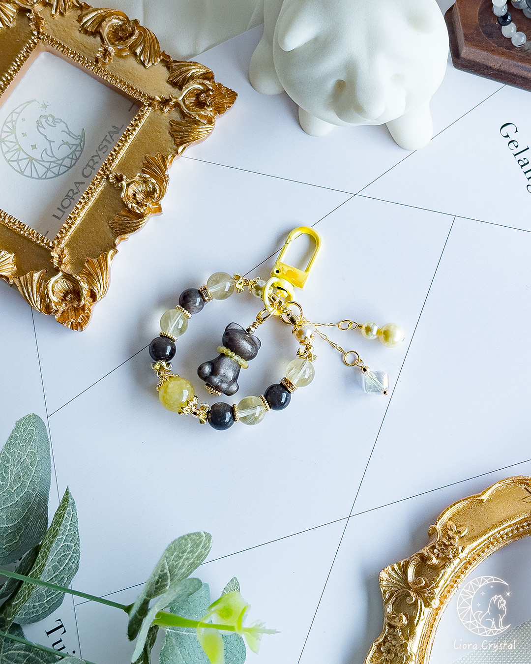 ❤︎ 獨家設計吊飾｜鵝黃.嫩粉.奶茶 ❤︎