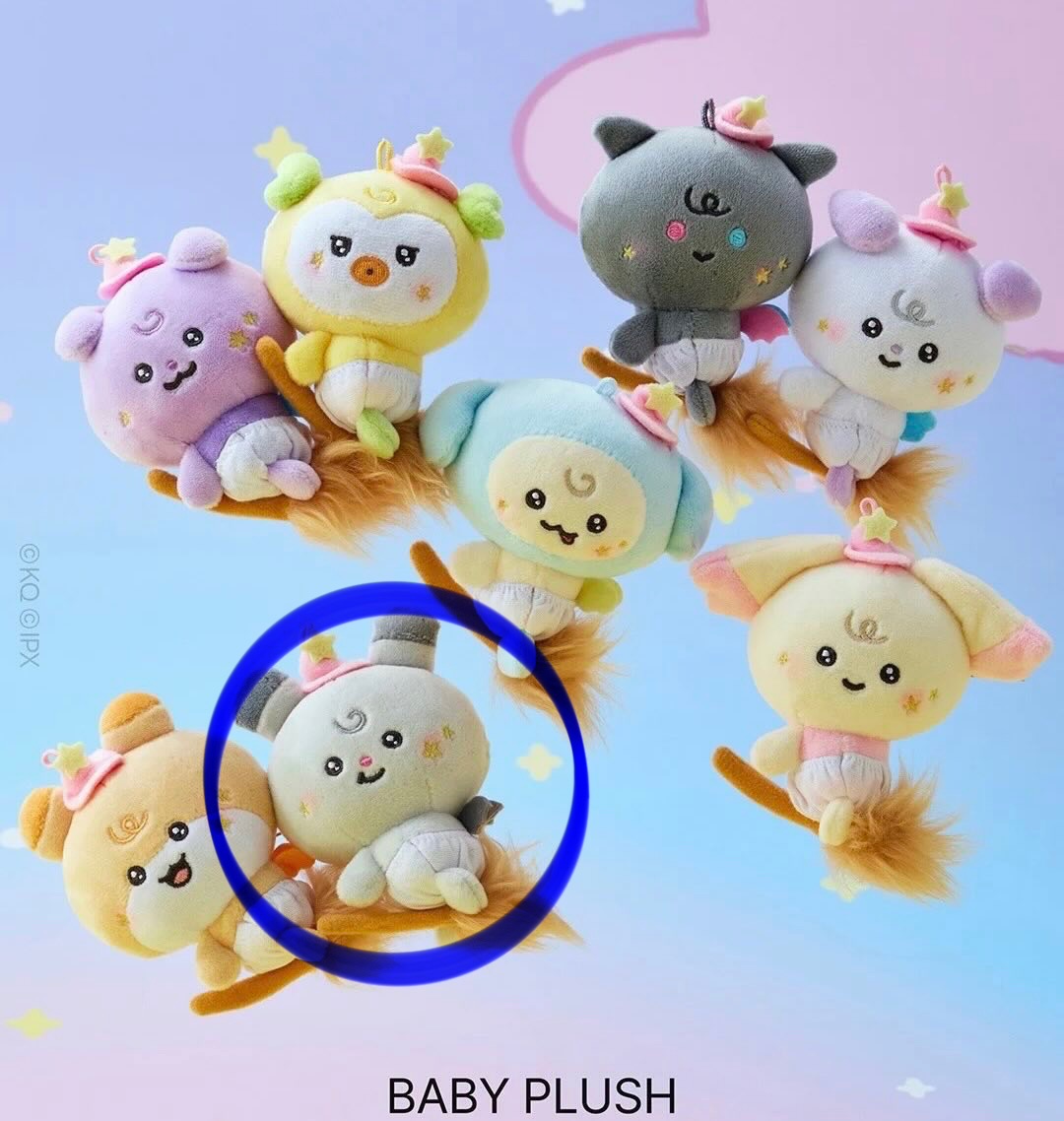 全新未拆 掃帚娃 떵요