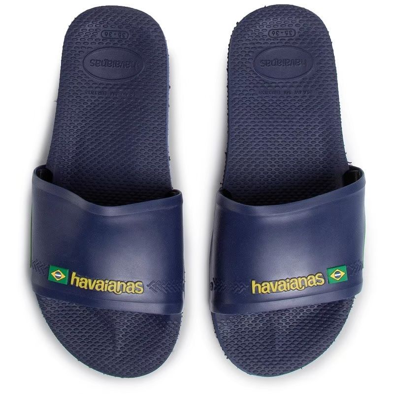 Slide brasil/藍拖鞋