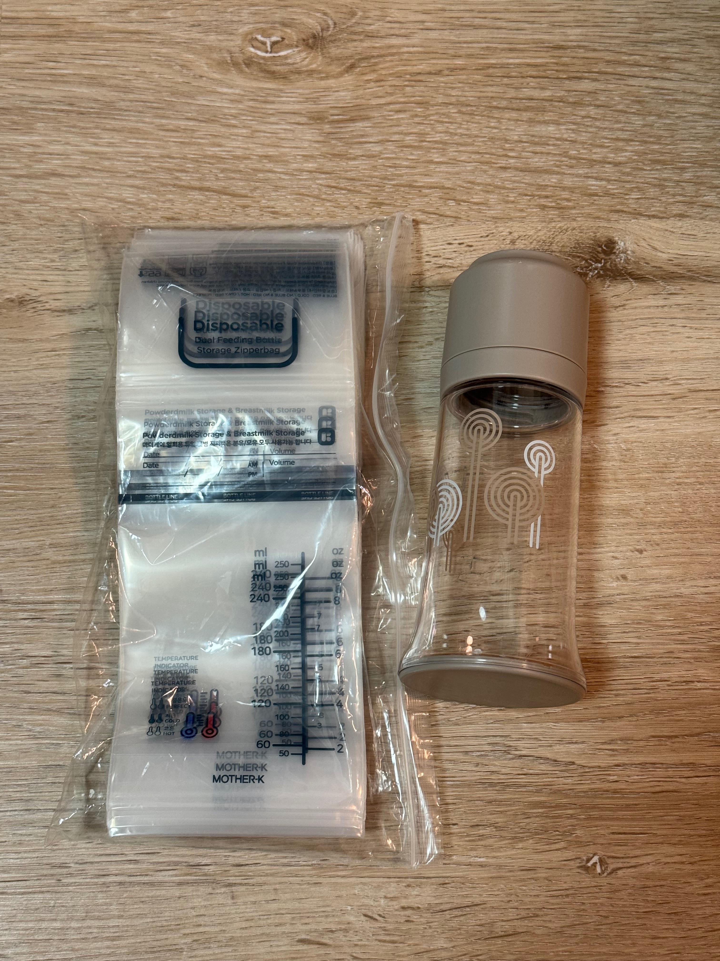 mother k 拋棄式奶瓶
