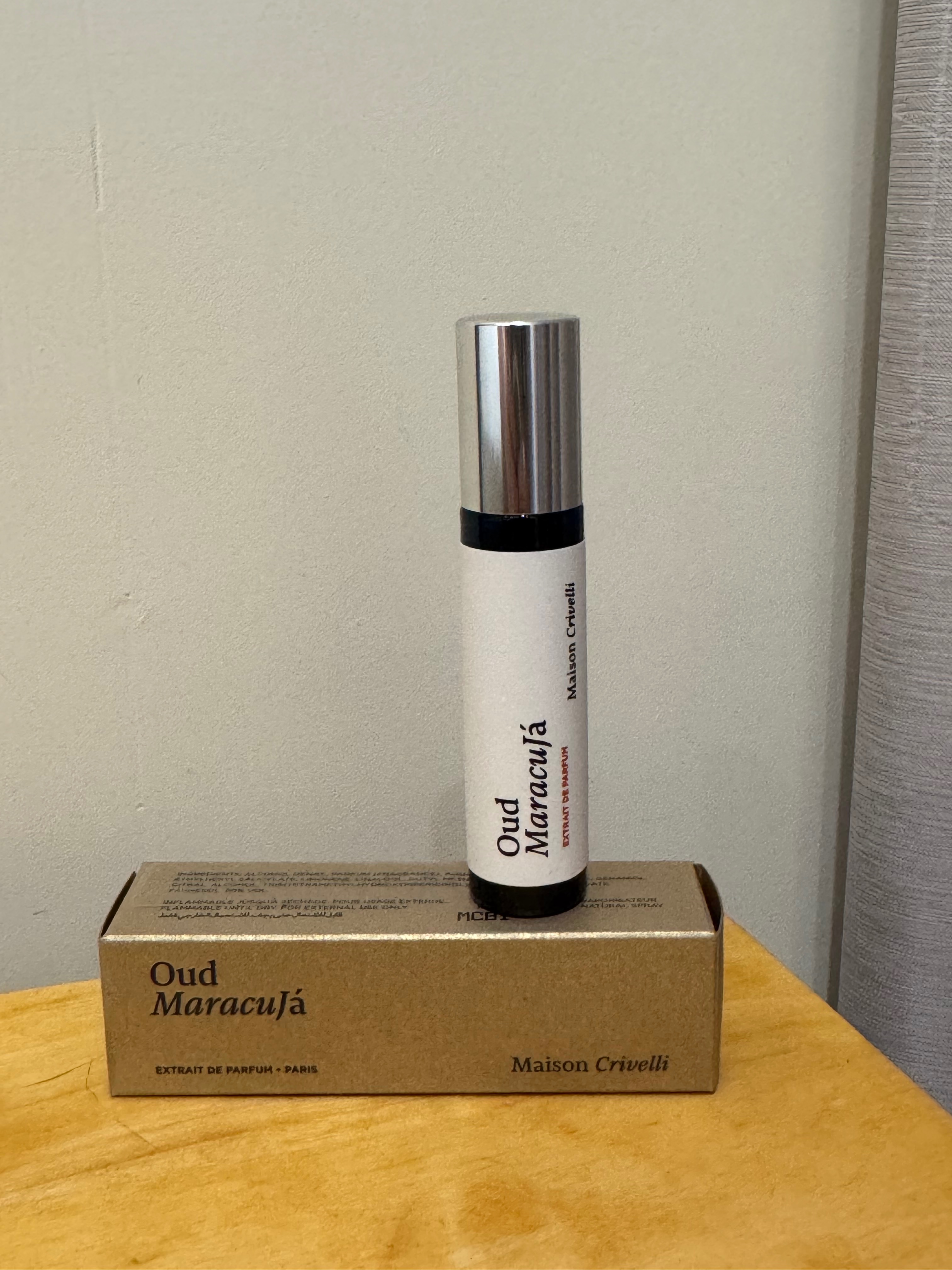 （順手帶）Maison Crivelli 日焰烏木香精 Oud Maracuja Extrait