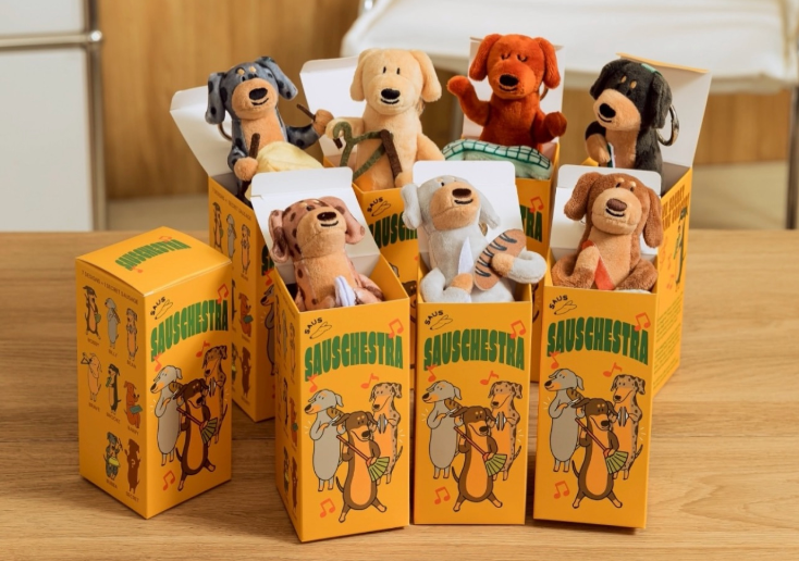 [現貨] 🇹🇭泰國限定 | BENKOFF.cafe 臘腸狗盲盒（價格已含包材）