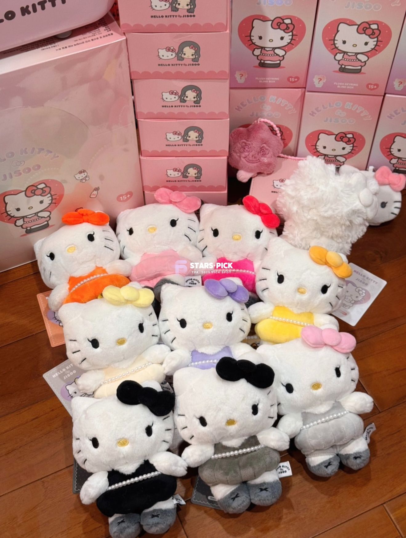 [現貨］🇰🇷官方購入 JISOO x KITTY 明盒確認款（價格已含包材）