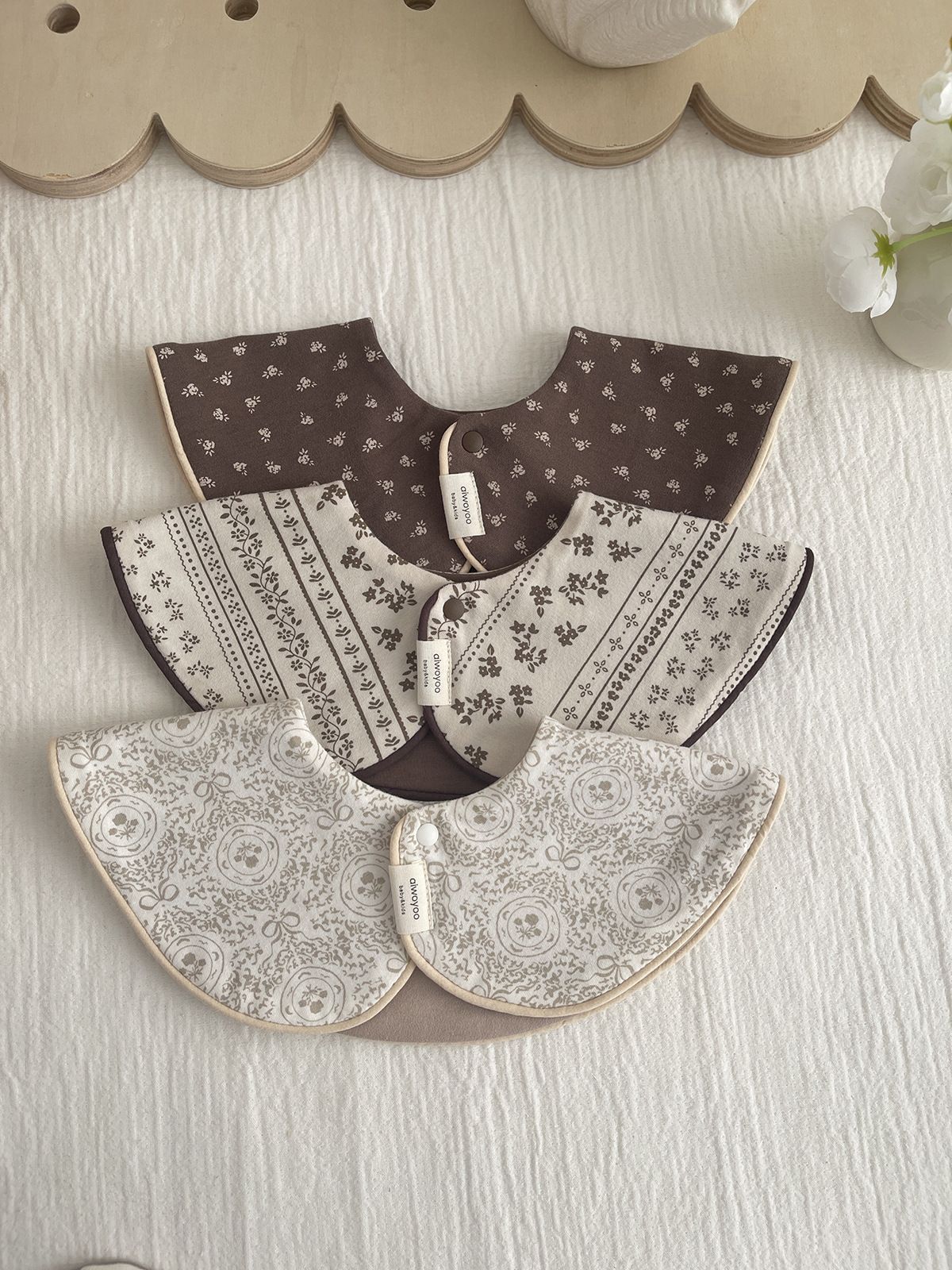 復古花磚款（滾邊）