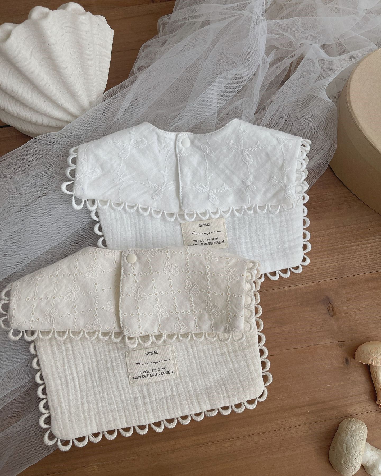 方形蕾絲款（雙面）