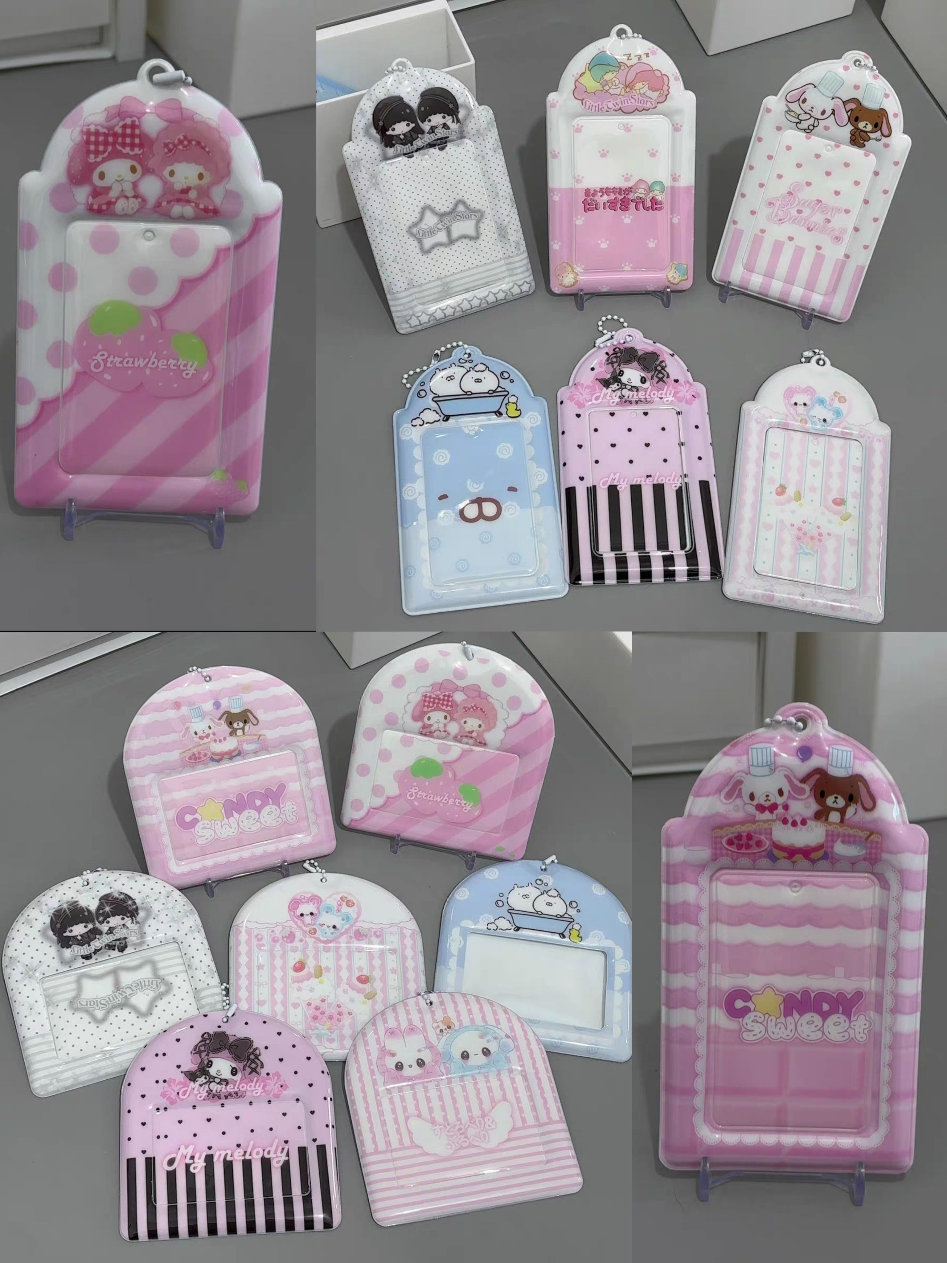 可愛直橫卡套（pvc）