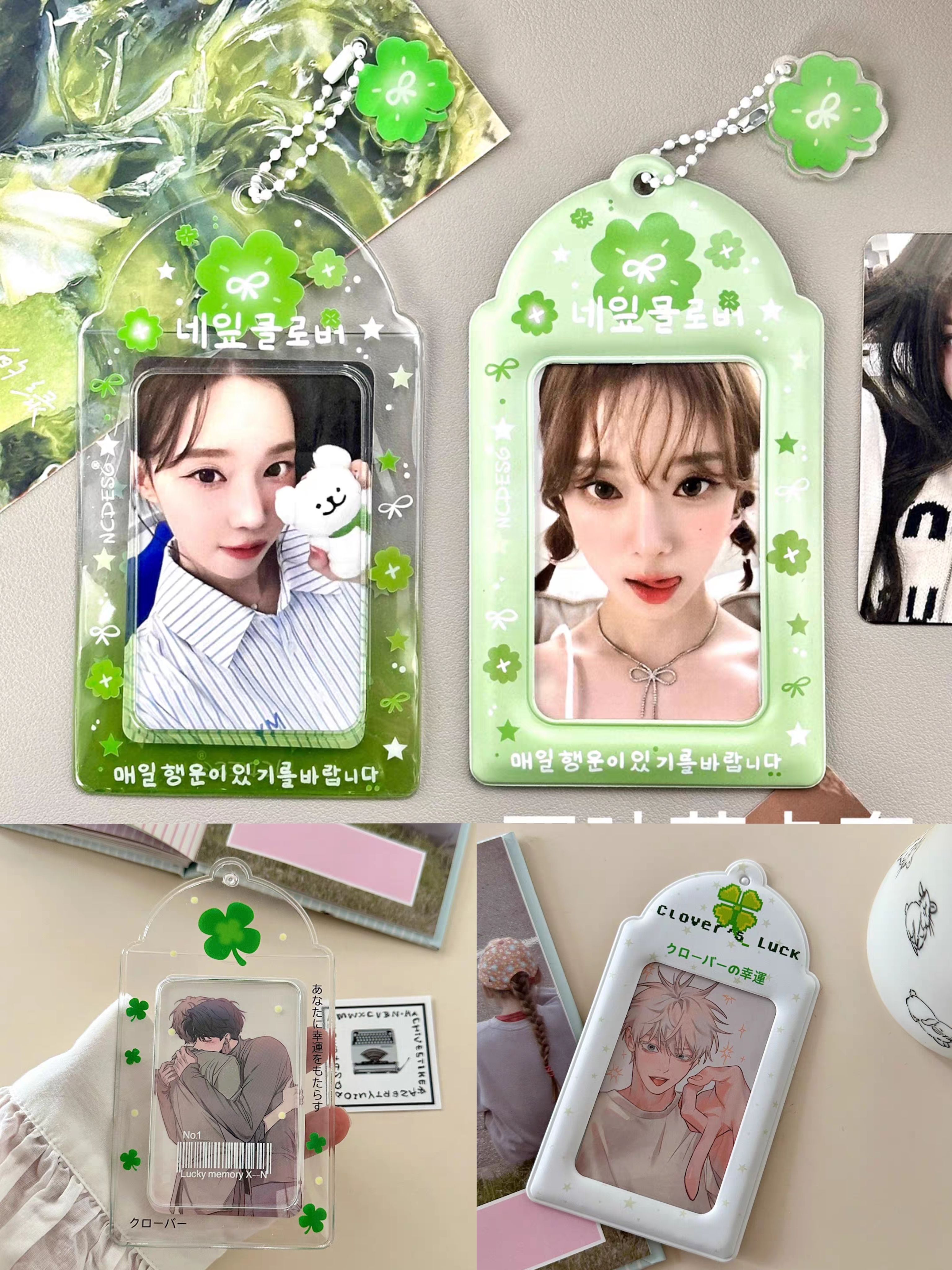 幸運草卡套（pvc）