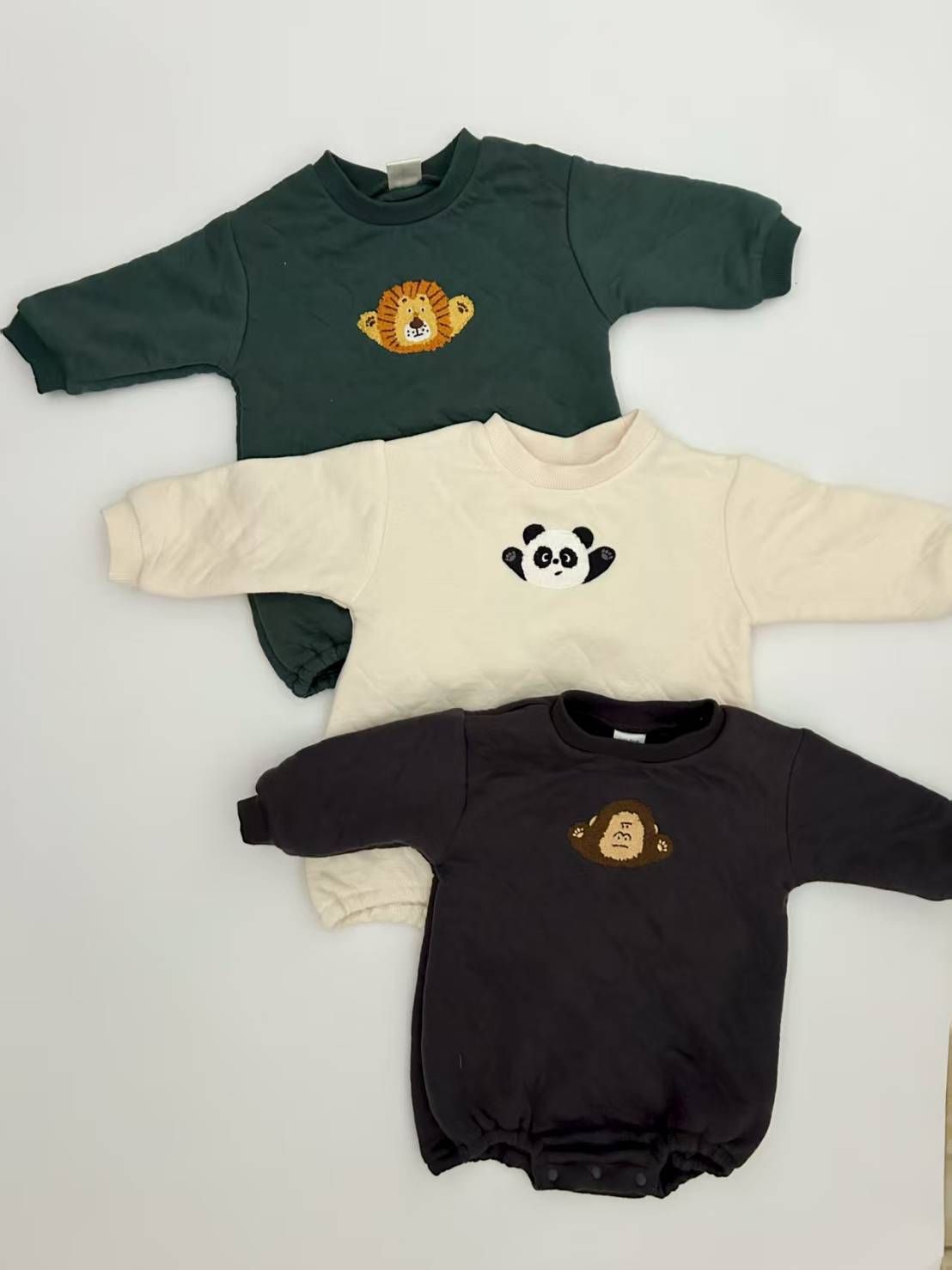 🅟🅤🅕🅕🅢 現貨  Ⅰ 生日城動物空氣棉包屁 Ⅰ