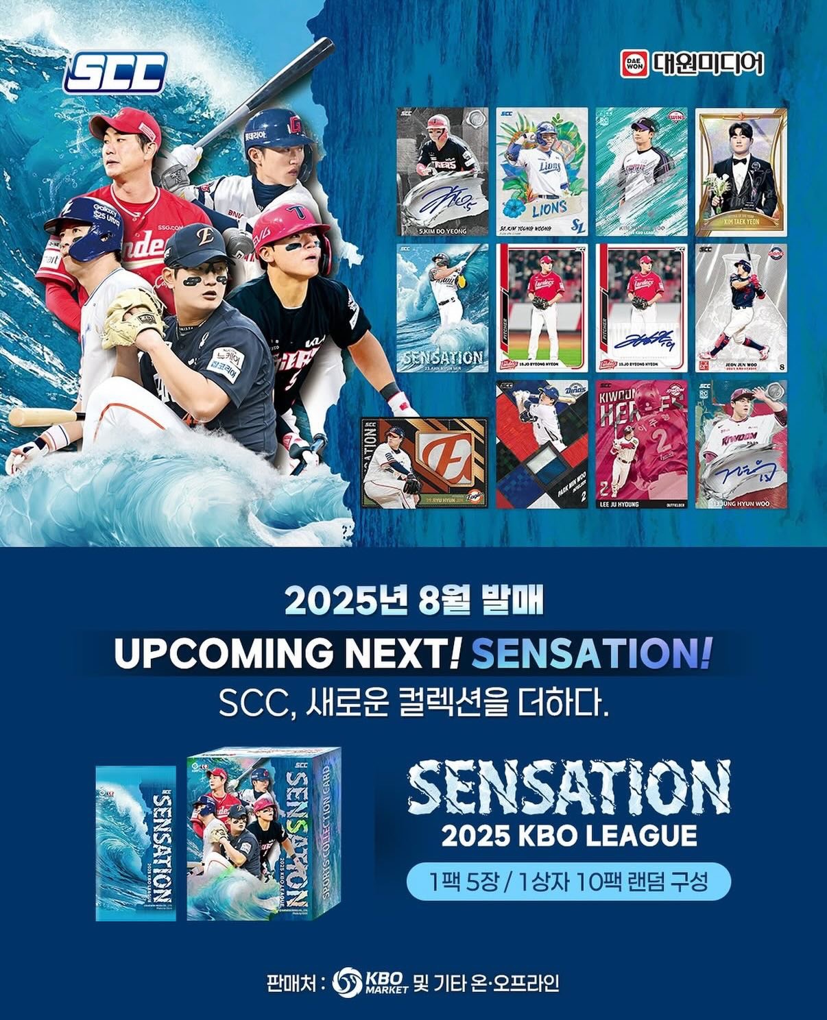 2025 KBO SEASATION球員卡