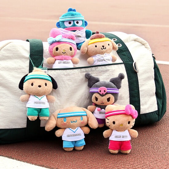 Olive Young x三麗鷗運動會吊飾