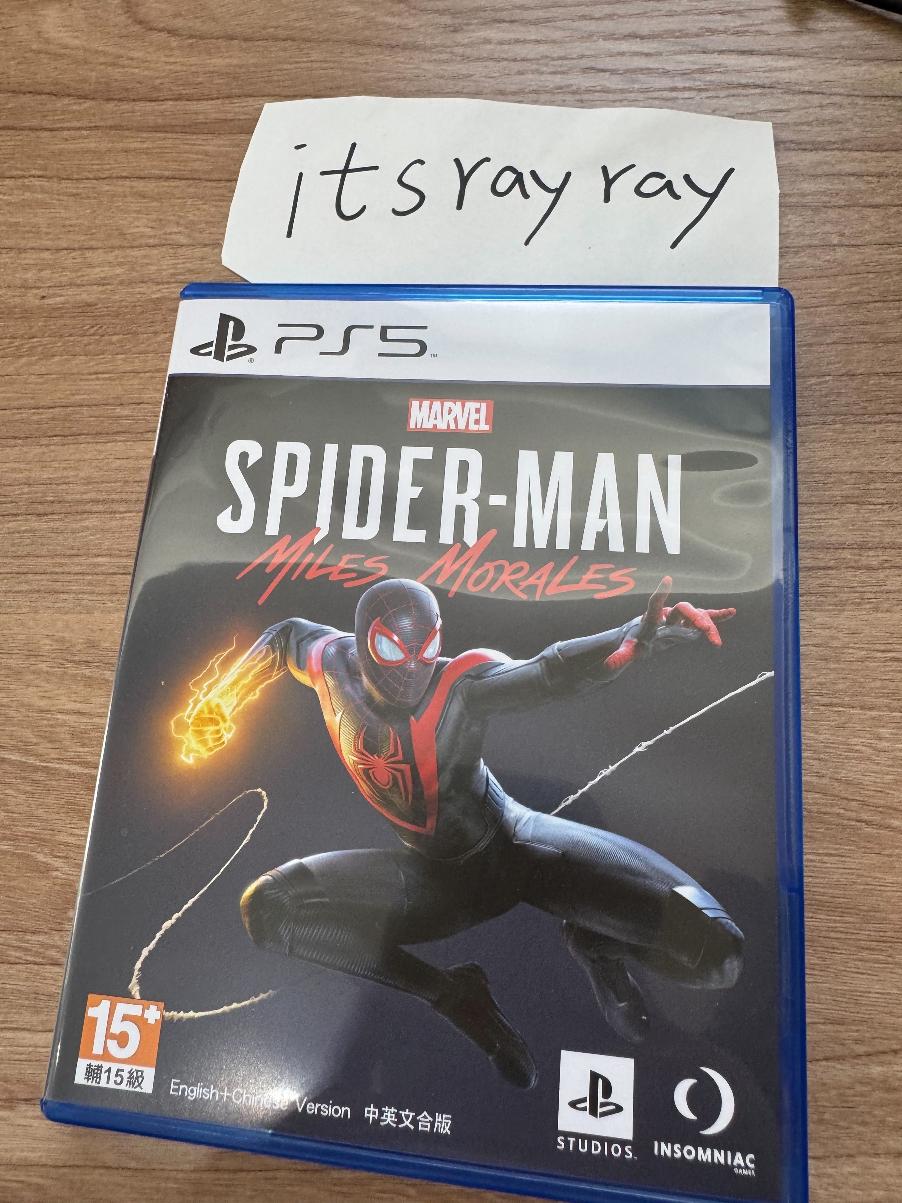 PS5蜘蛛人邁爾斯