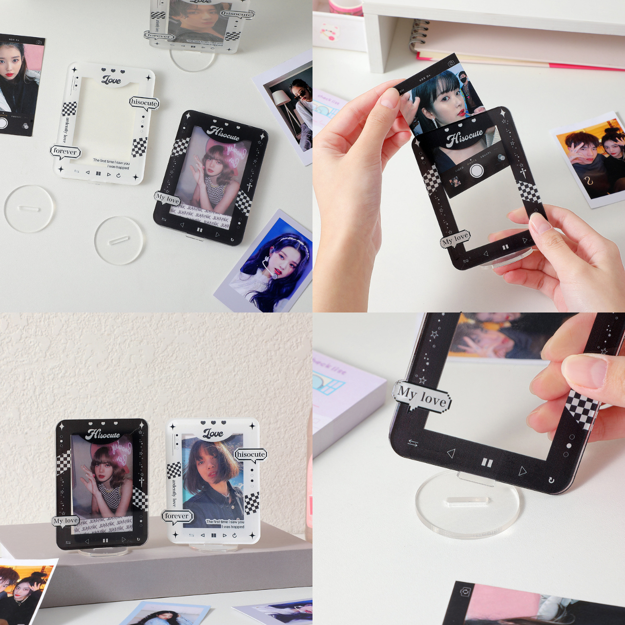 插卡立牌展示框/壓克力磁吸相框（多款可選）